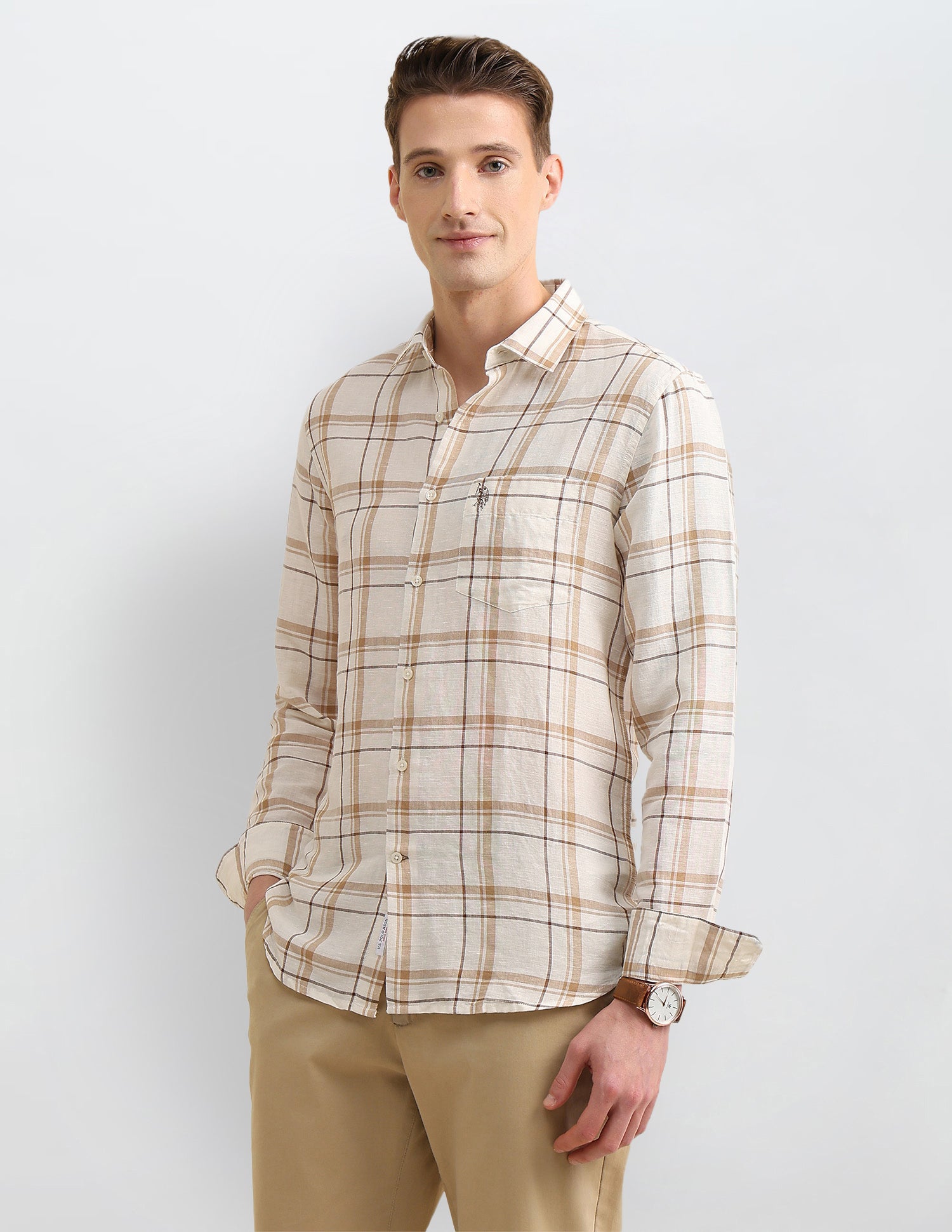 Windowpane Checked Sotogrande Shirt