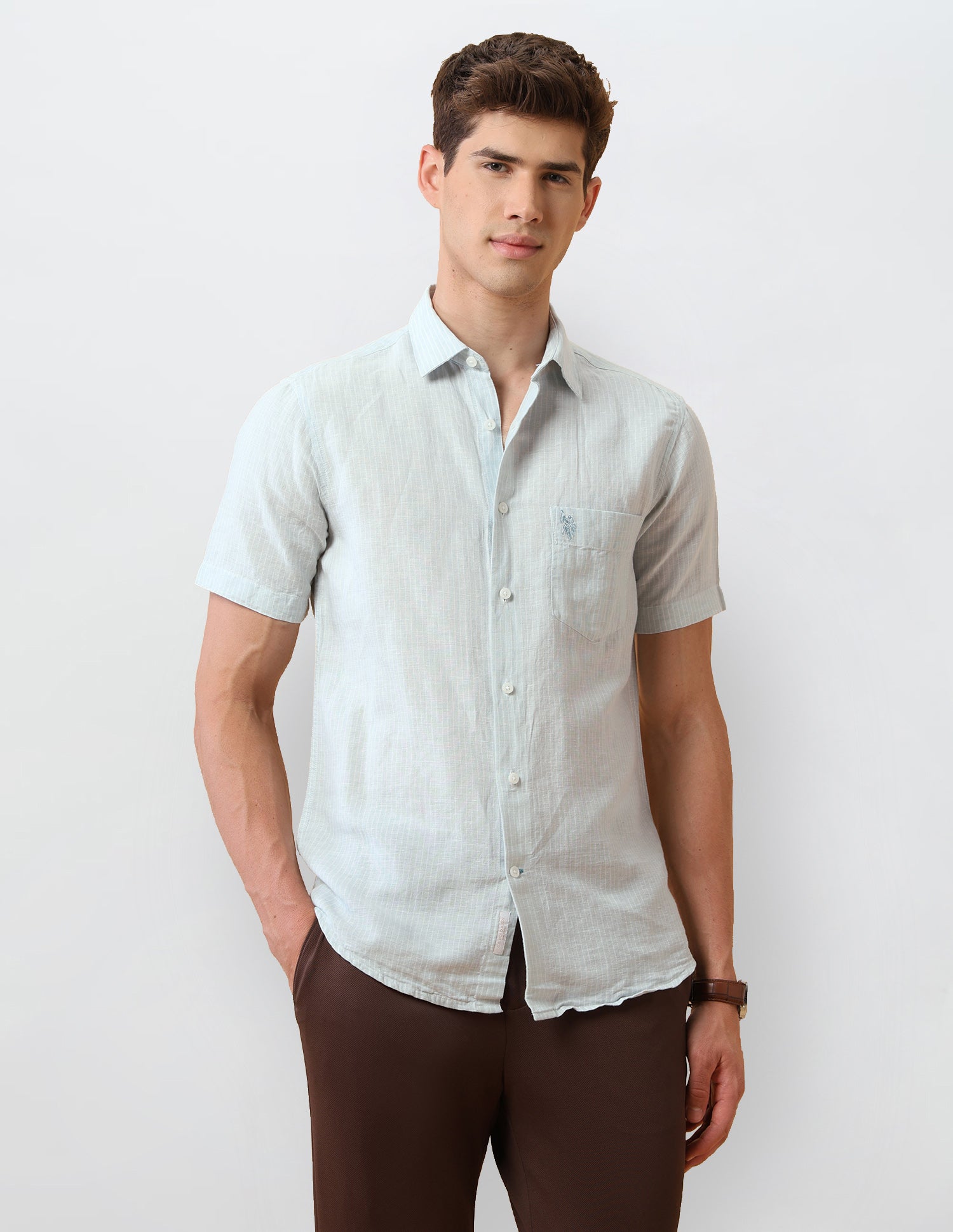 Pacho X Vertical Striped Regular Fit Shirt