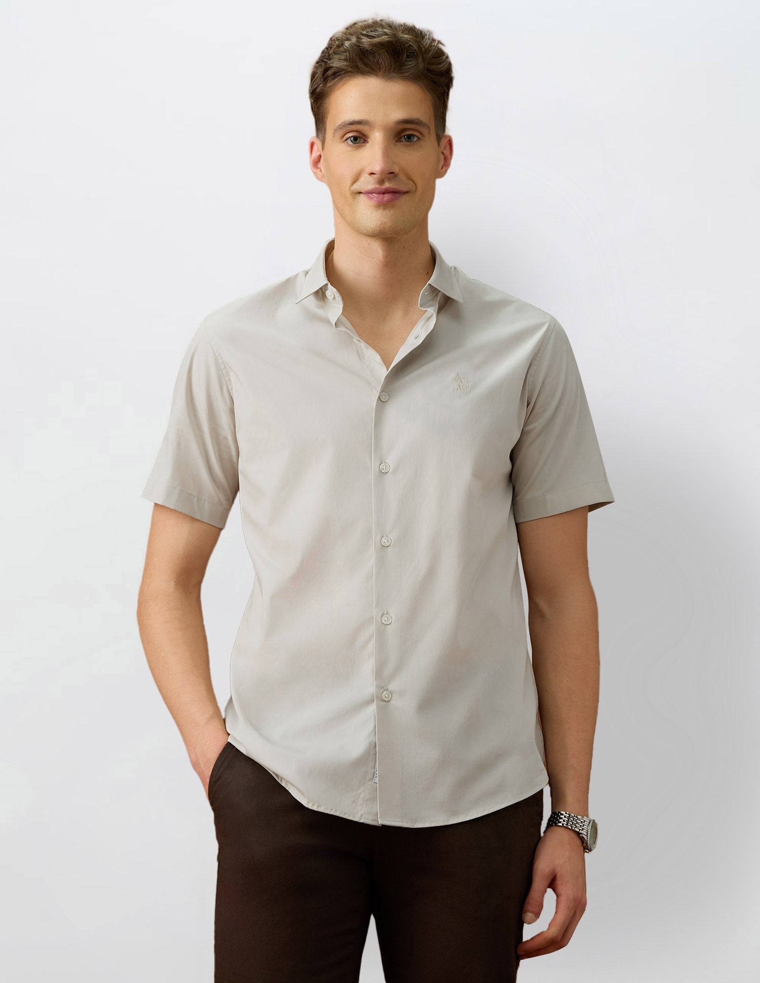 Tailored Fit Equestrian Aisle Theater Shirt