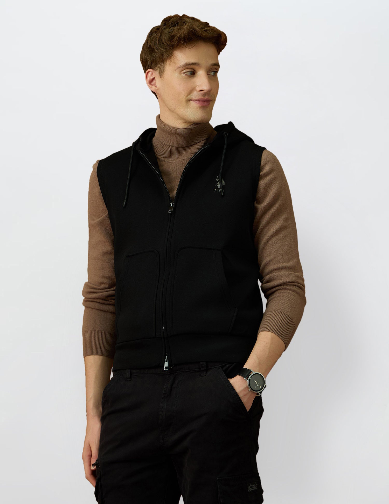 Varsity Theatre Regular Fit Zipper Sweatshirt