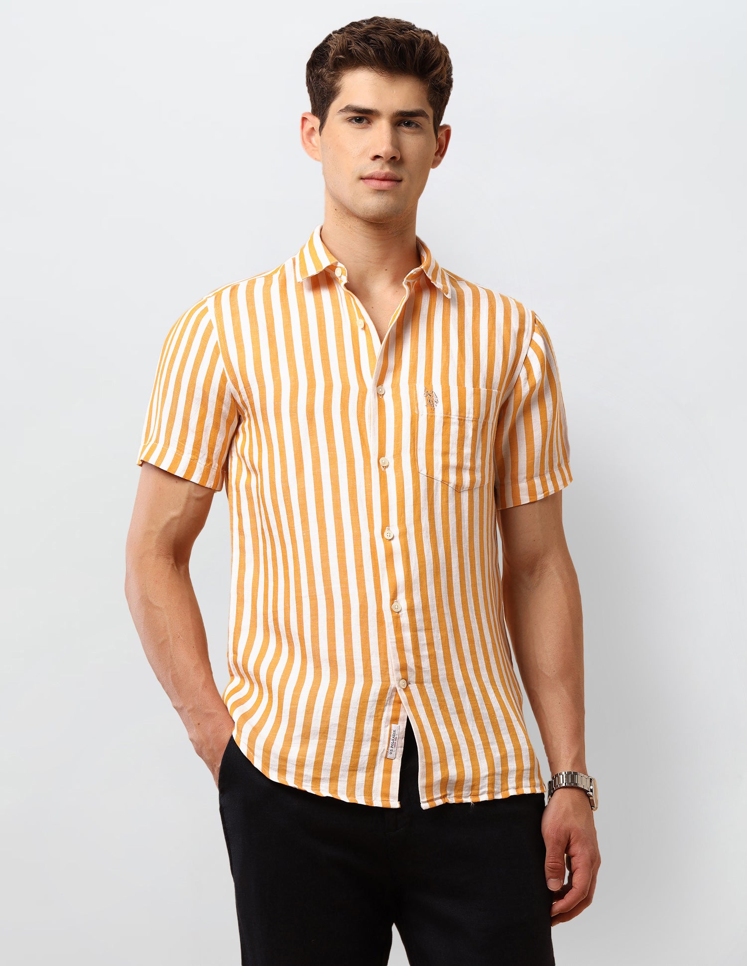 Pacho X Vertical Striped Regular Fit Shirt