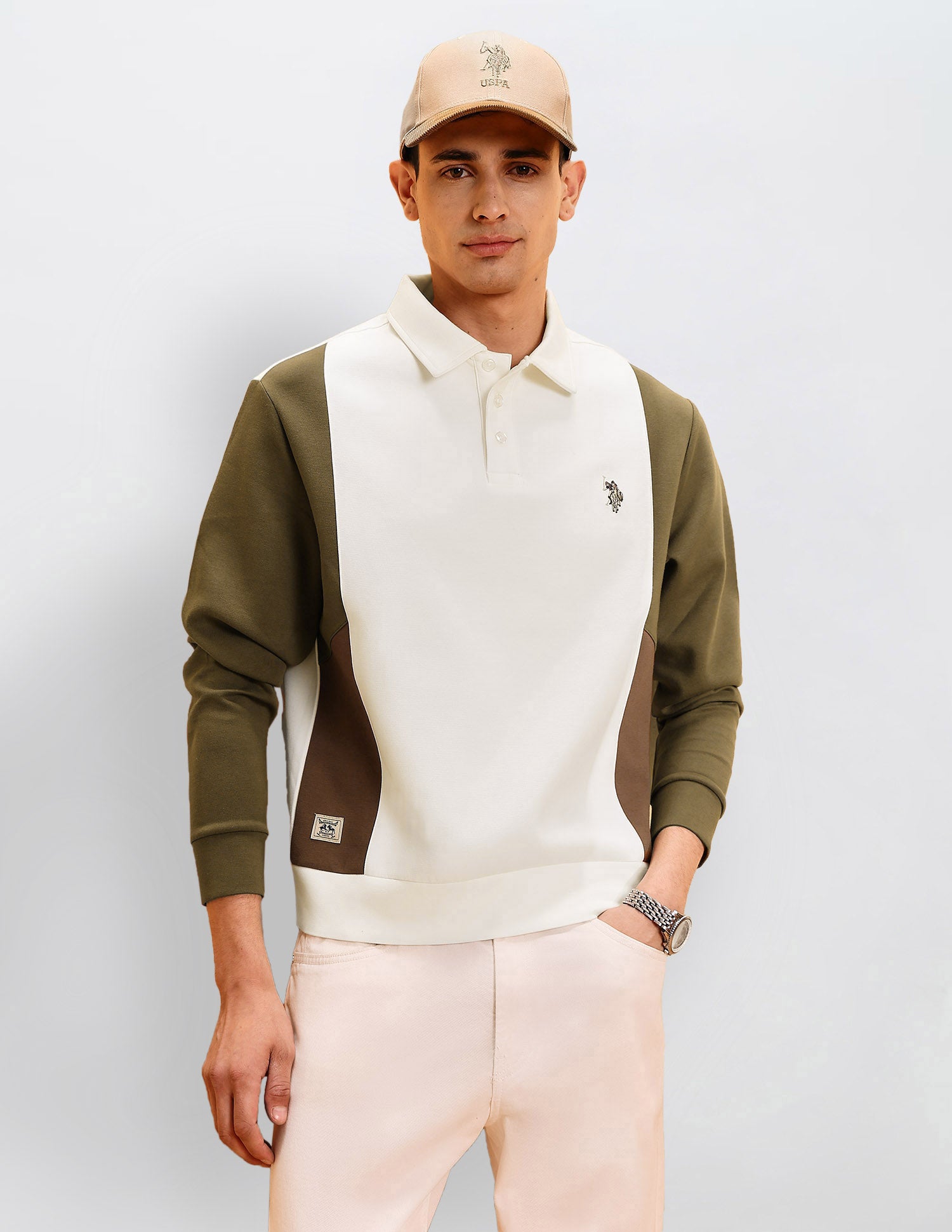 Colourblocked Legend Of Horseshoe Sweatshirt