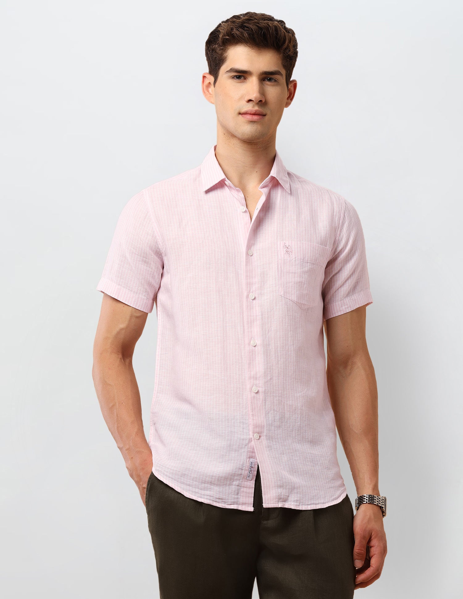 Pacho X Vertical Striped Regular Fit Shirt