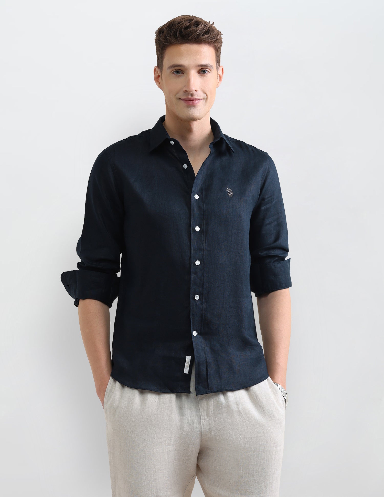 Solid Regular Fit Shirt
