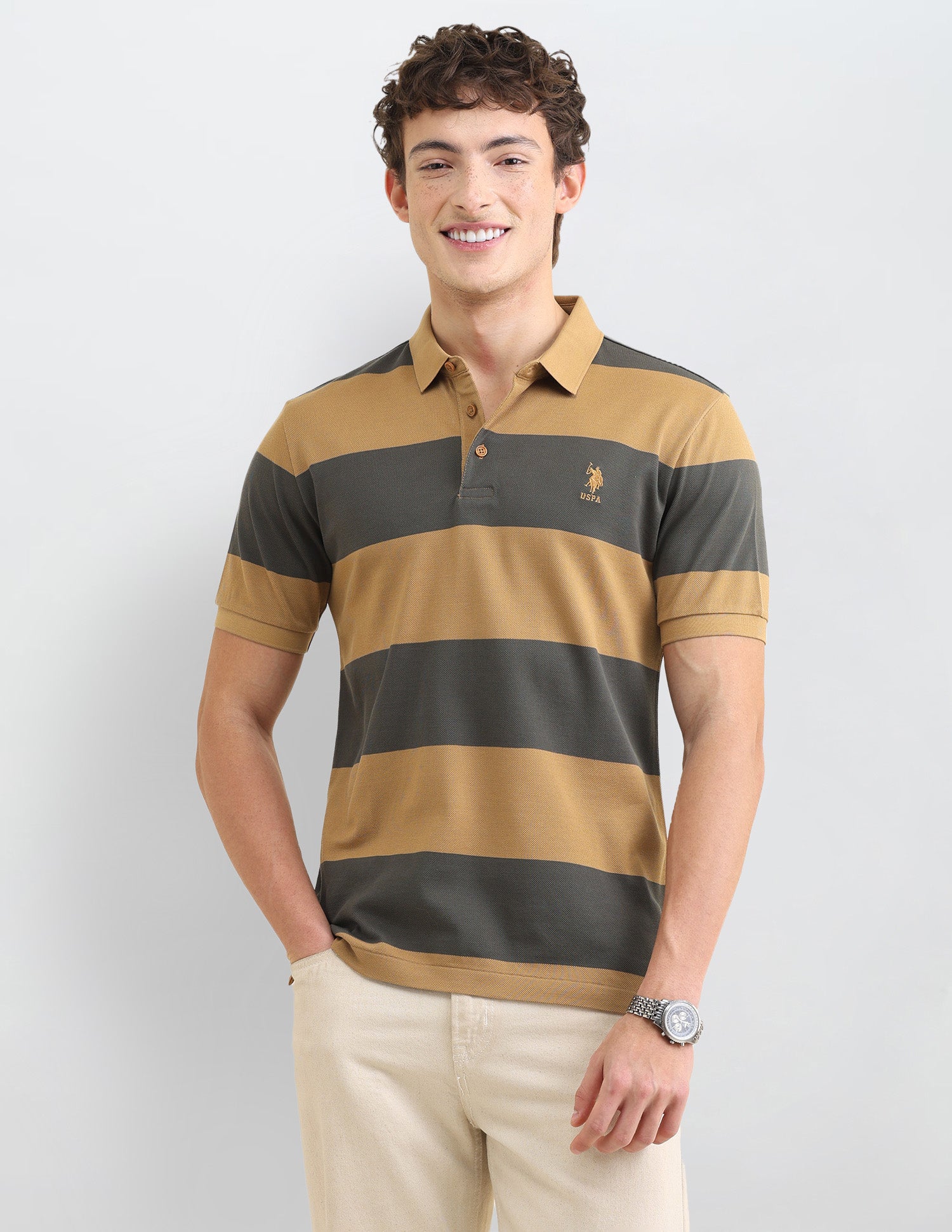 Sotogrande Horizontal Striped Polo Shirt