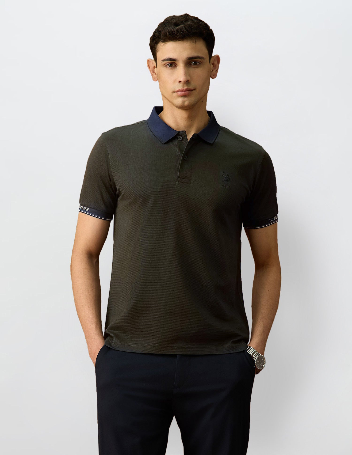 Regular Fit Equestrian Aisle Theater Polo Shirt