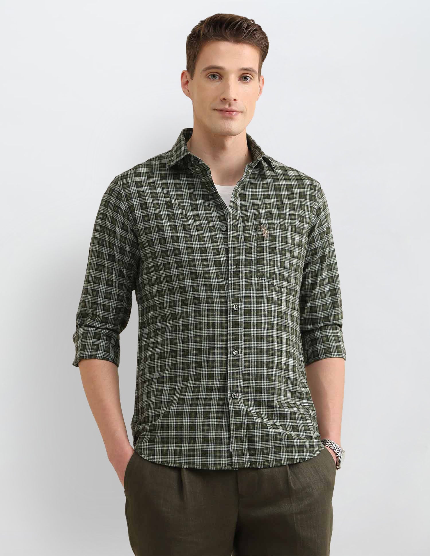 Grid Tattersall Checked Sotogrande Shirt