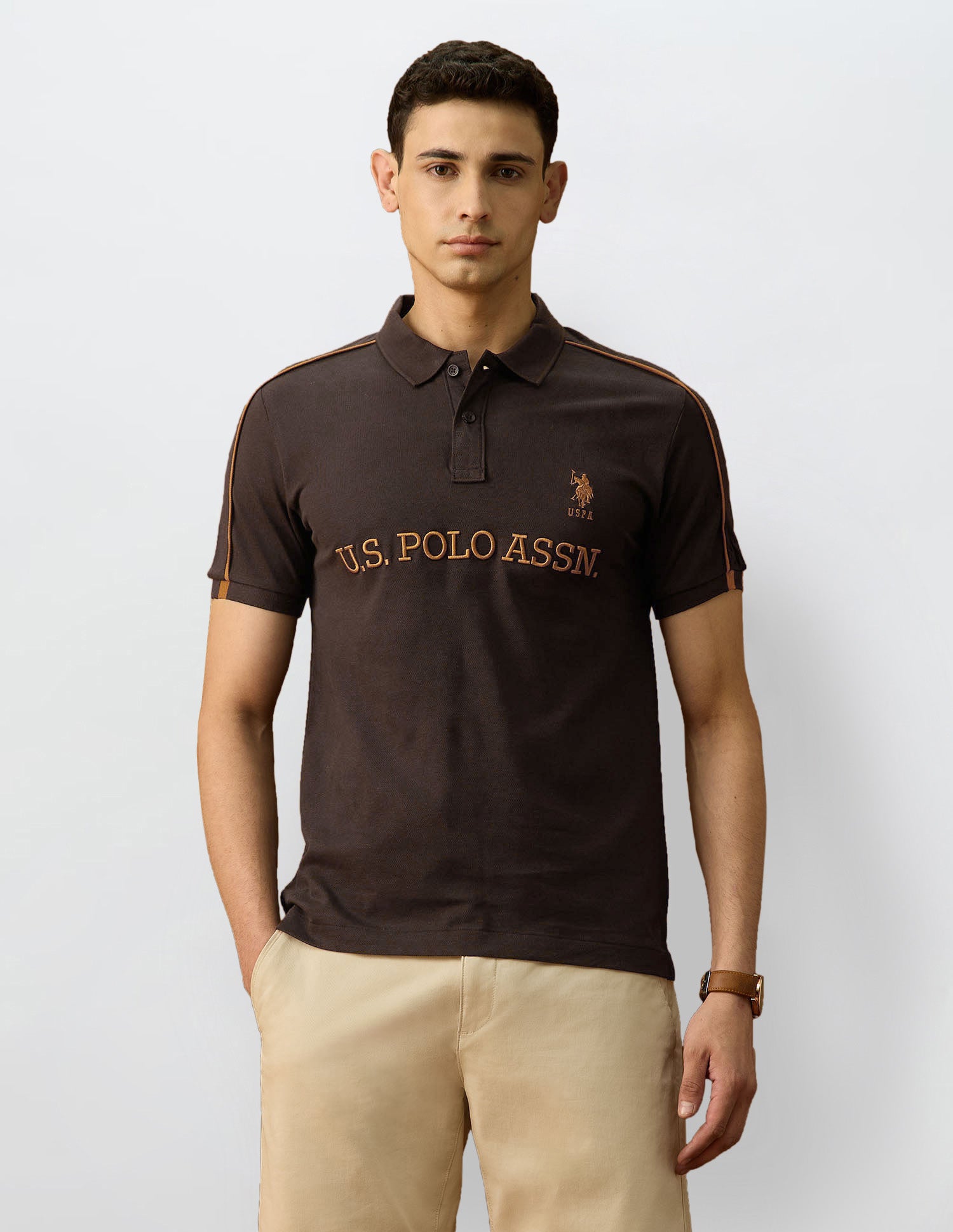 Regular Fit Equestrian Aisle Theater Polo Shirt