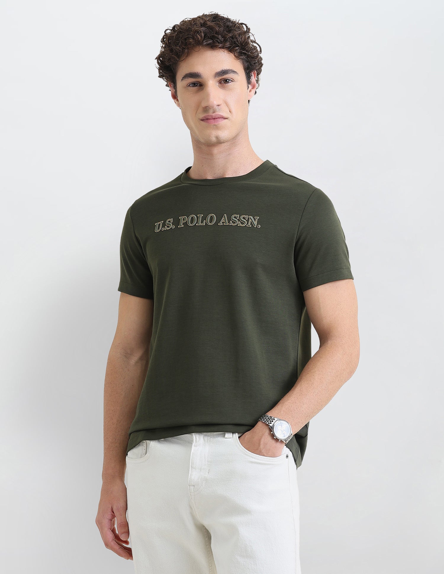 Solid Slim Fit T-Shirt