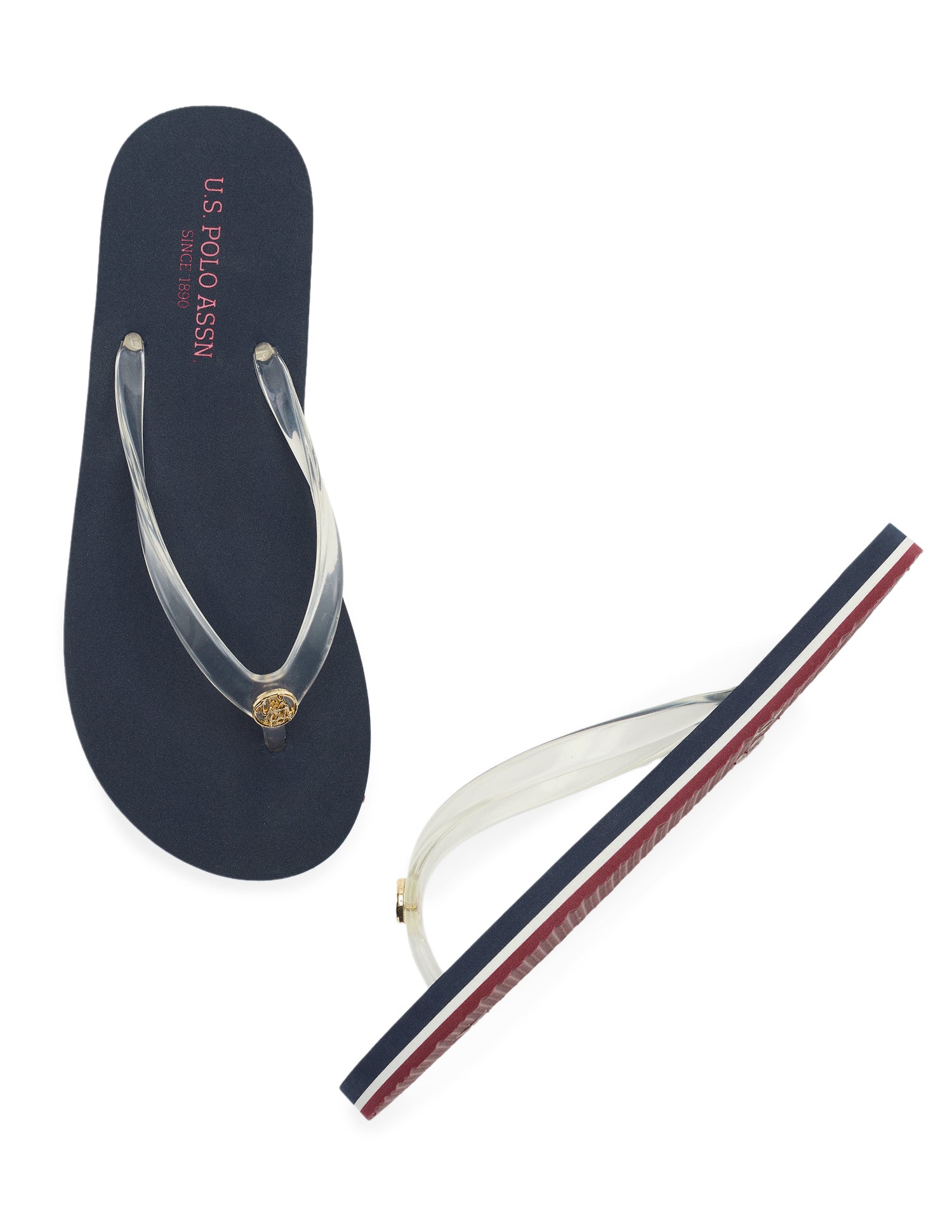 Bina Flip Flops Navy - U.S. Polo Assn. India | Large