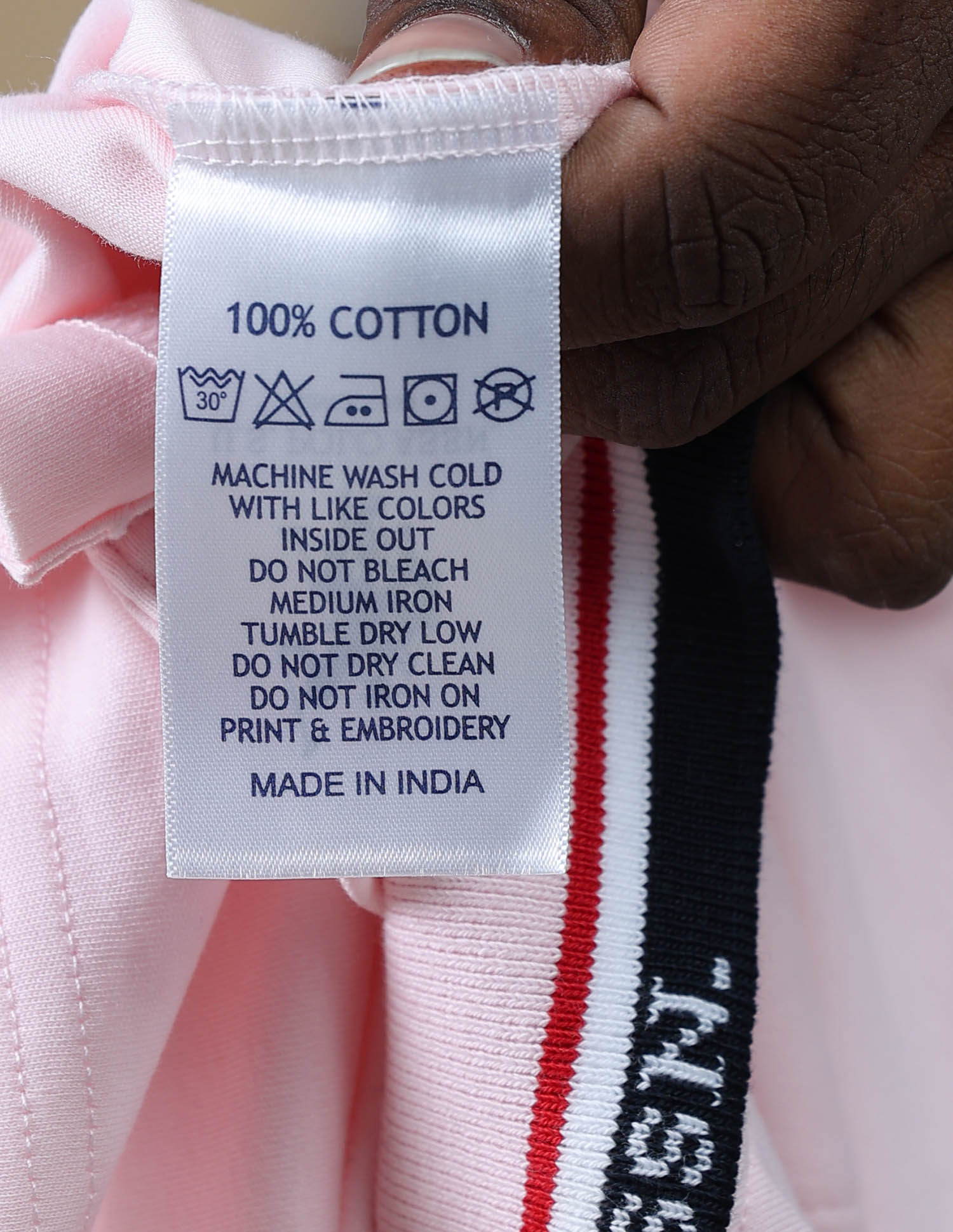 Solid Regular Fit Polo Shirt Pink - U.S. Polo Assn. India | Large