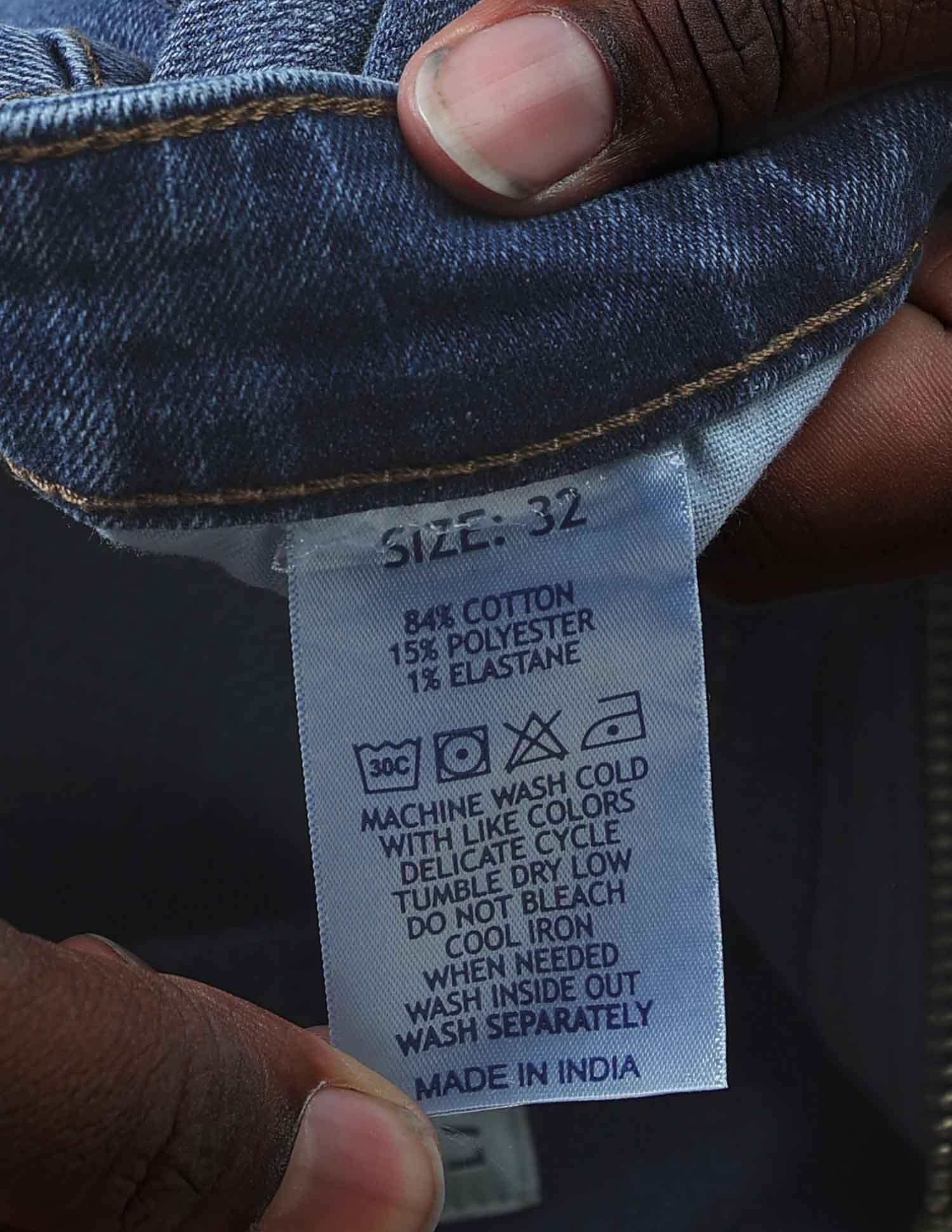 Shawn Relaxed Fit Blue Jeans Mid Blue - U.S. Polo Assn. India | Large