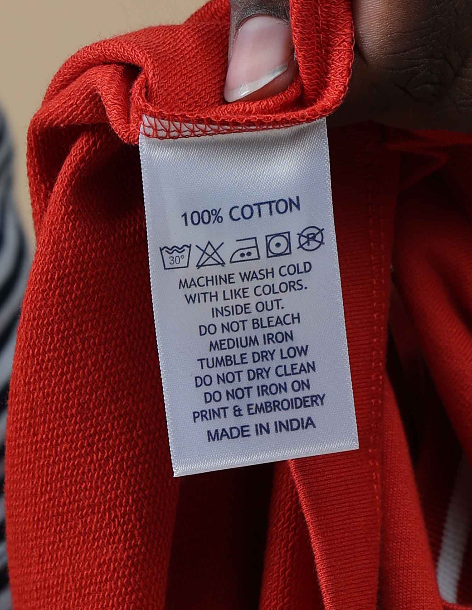 Graphic Printed Relaxed Fit T-Shirt Red - U.S. Polo Assn. India | Large