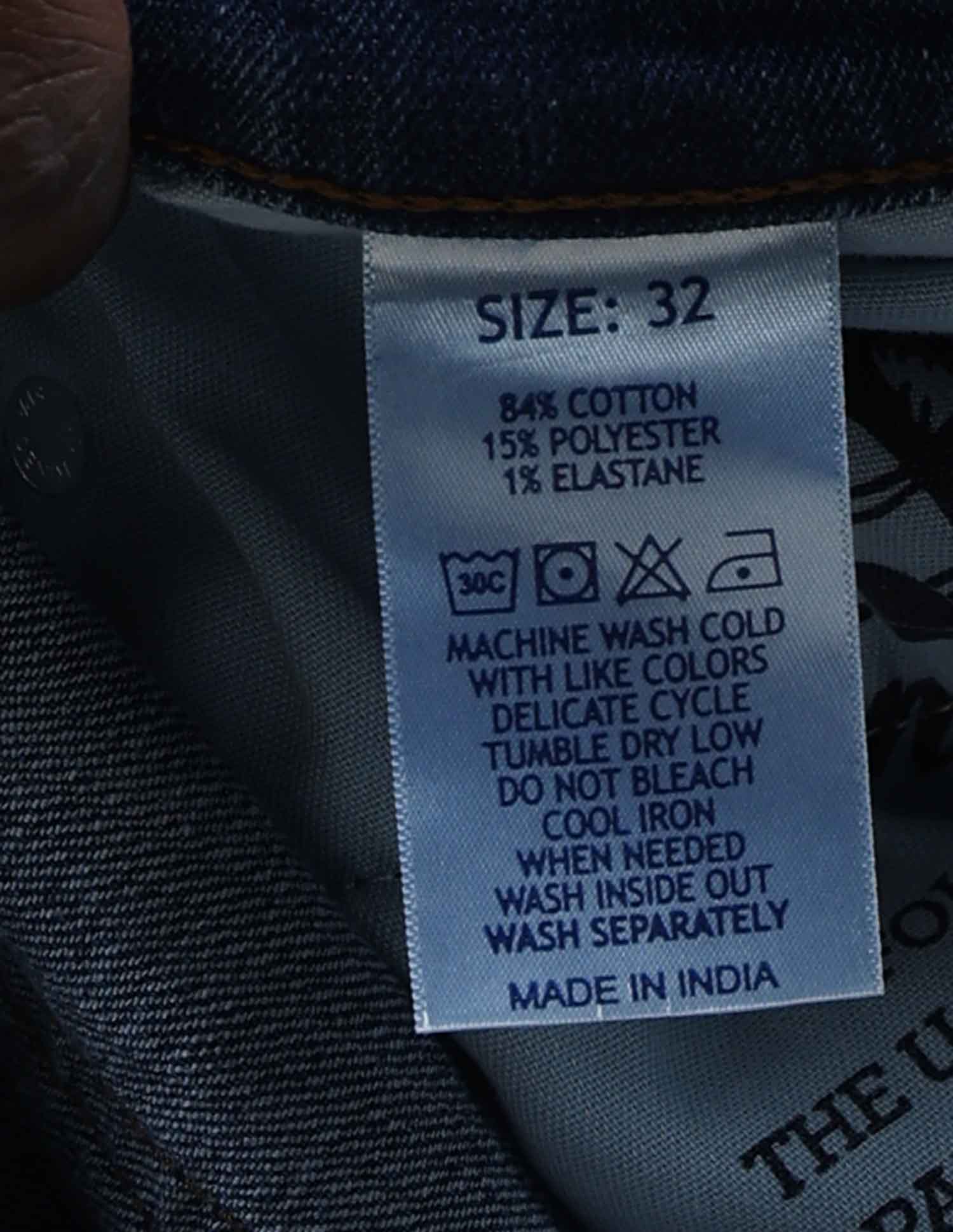 Connor Bootcut Fit Blue Jeans Mid Blue - U.S. Polo Assn. India | Large