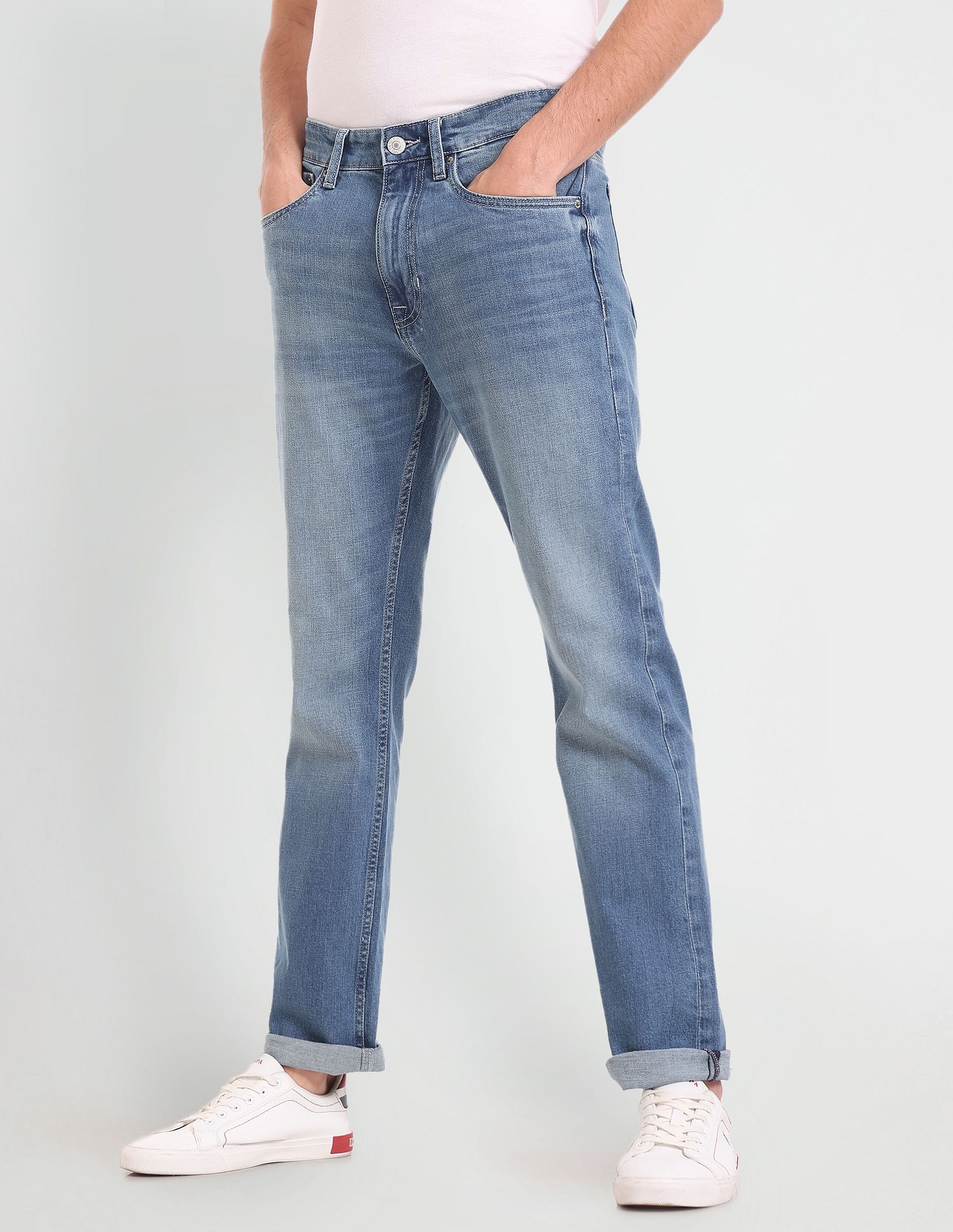 Stone Wash Connor Bootcut Jeans – U.S. Polo Assn. India