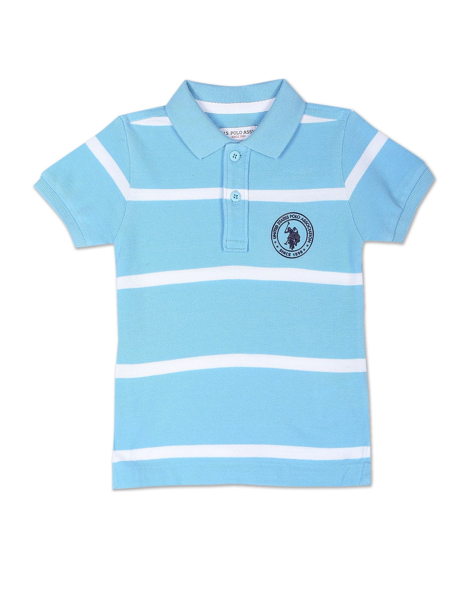 Boys Iconic Horizontal Stripe Polo Shirt – U.S. Polo Assn. India