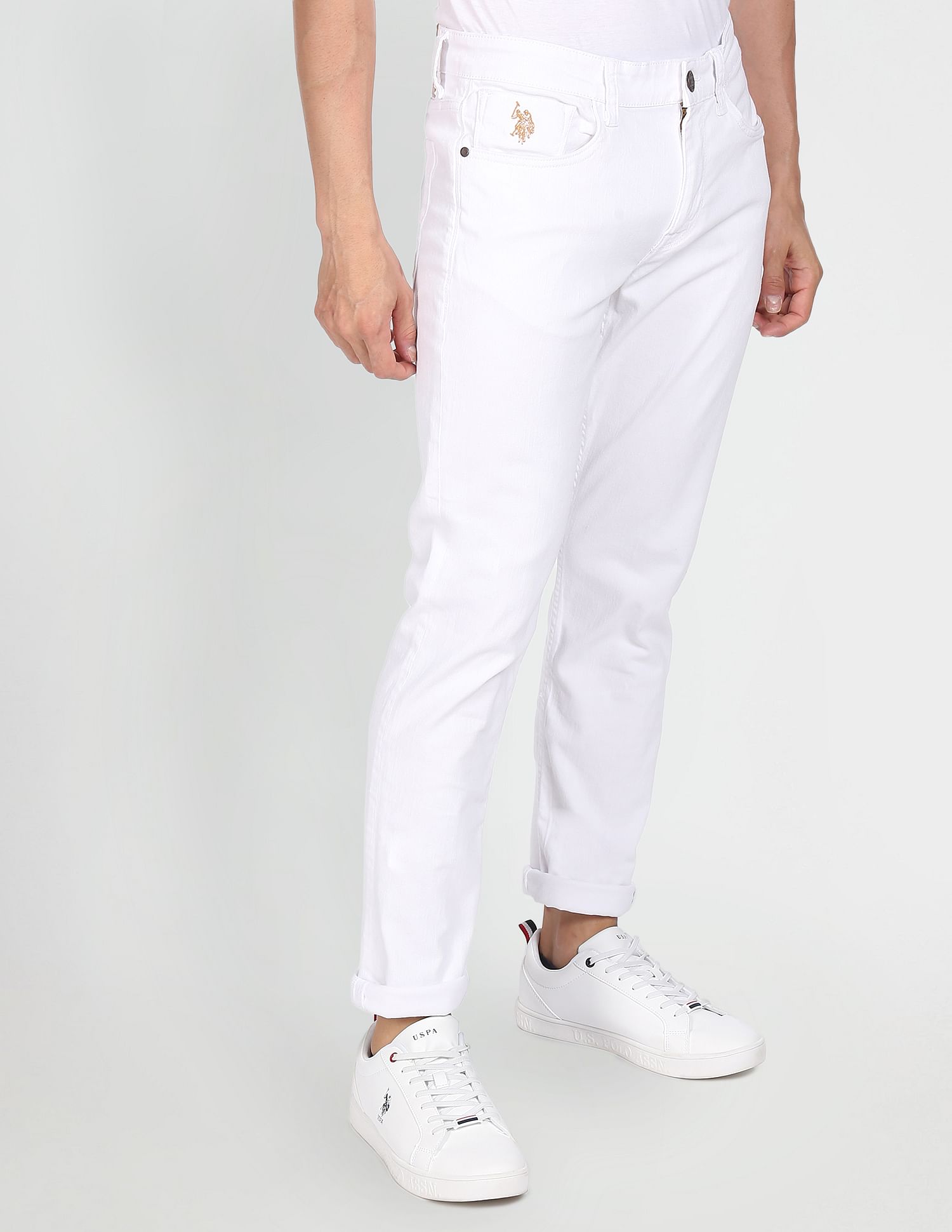 Brandon Slim Tapered Fit Mid Rise Jeans