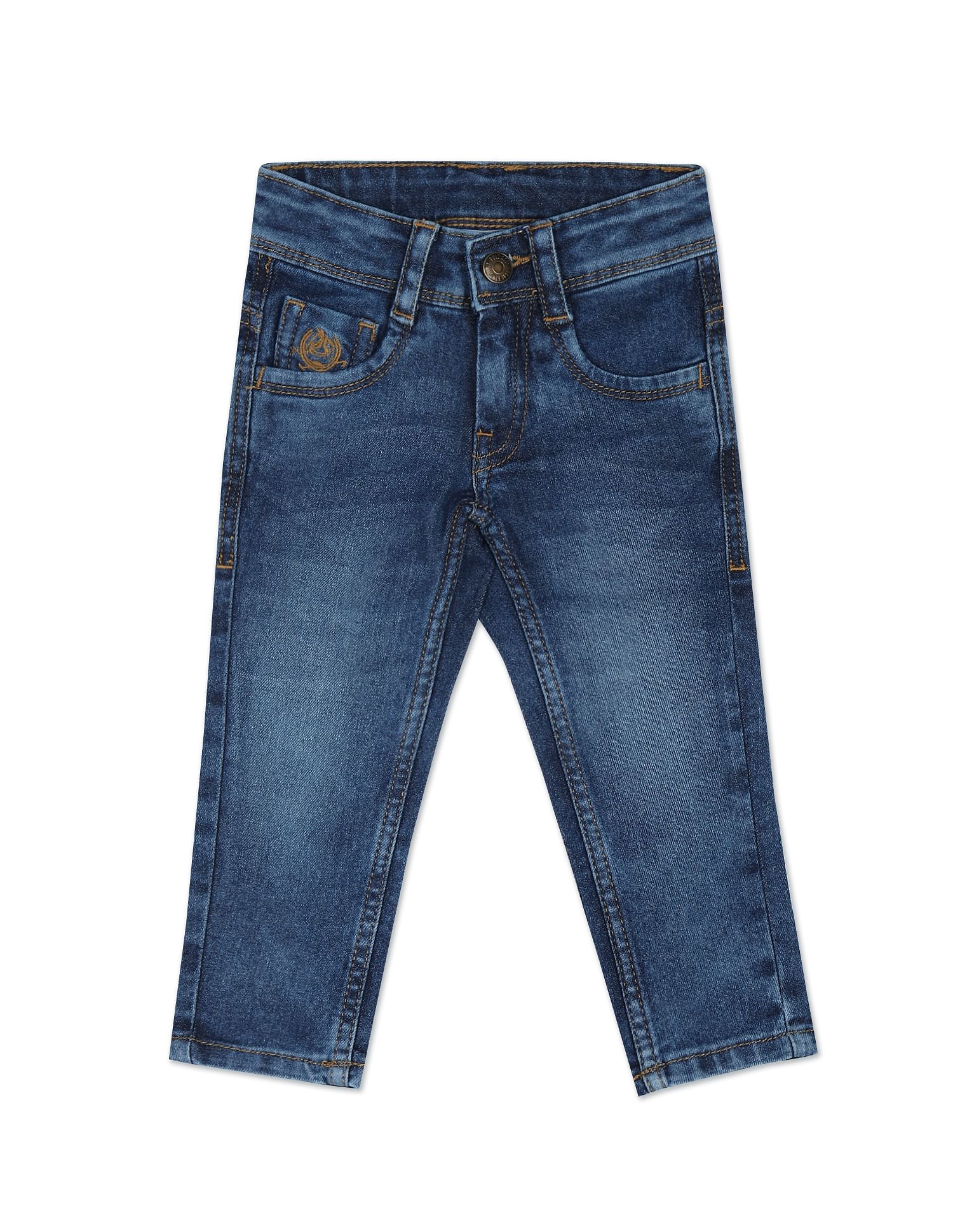 Mid Rise Skinny Fit Jeans Blue - U.S. Polo Assn. India | Large
