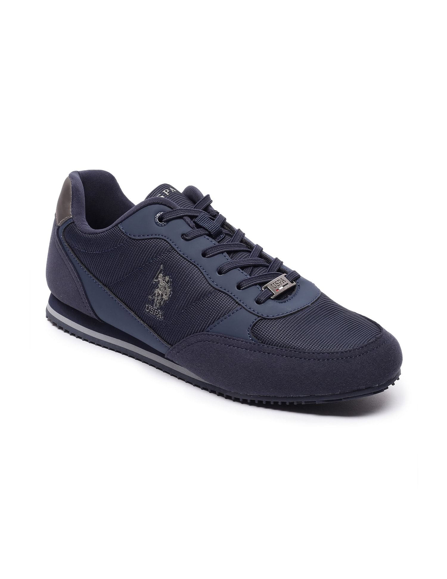 Men Navy Round Toe Solid Eliza Shoes – U.S. Polo Assn. India