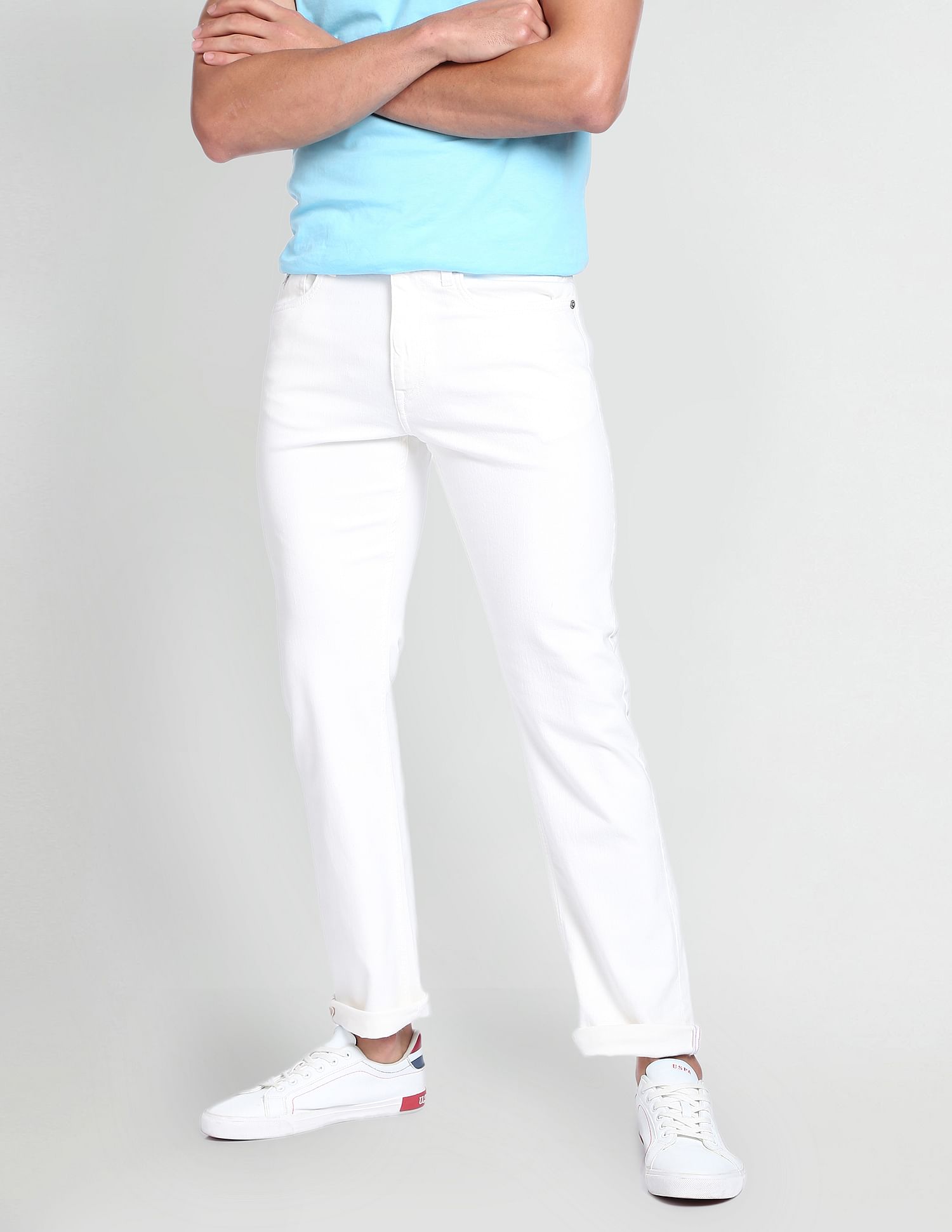 Us polo white clearance jeans