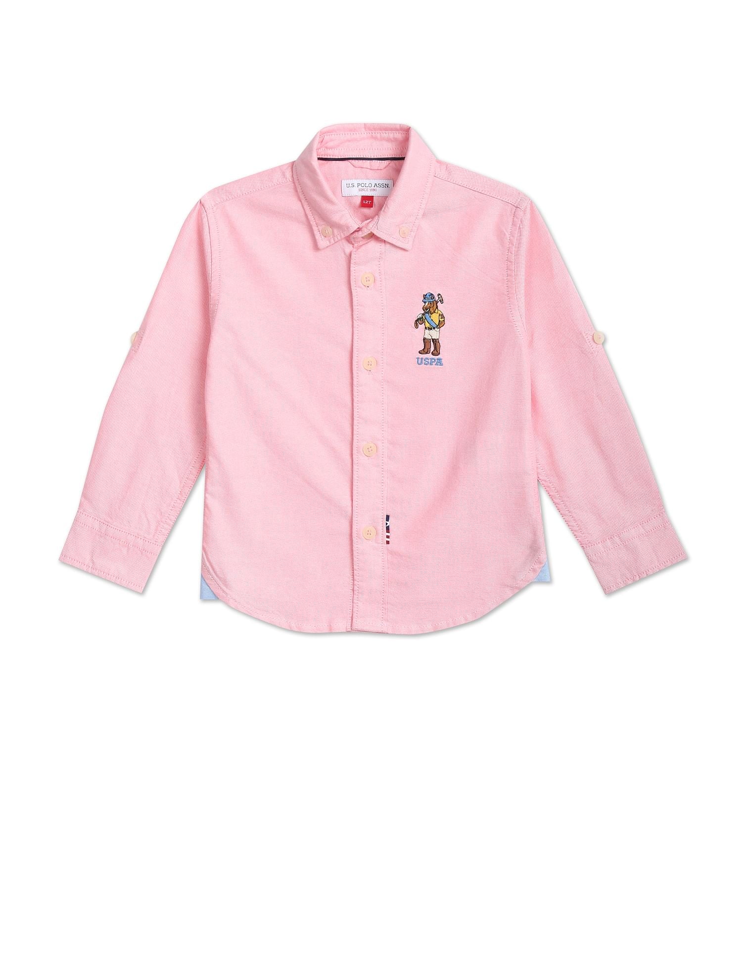 Boys Mascot Oxford Shirt – U.S. Polo Assn. India