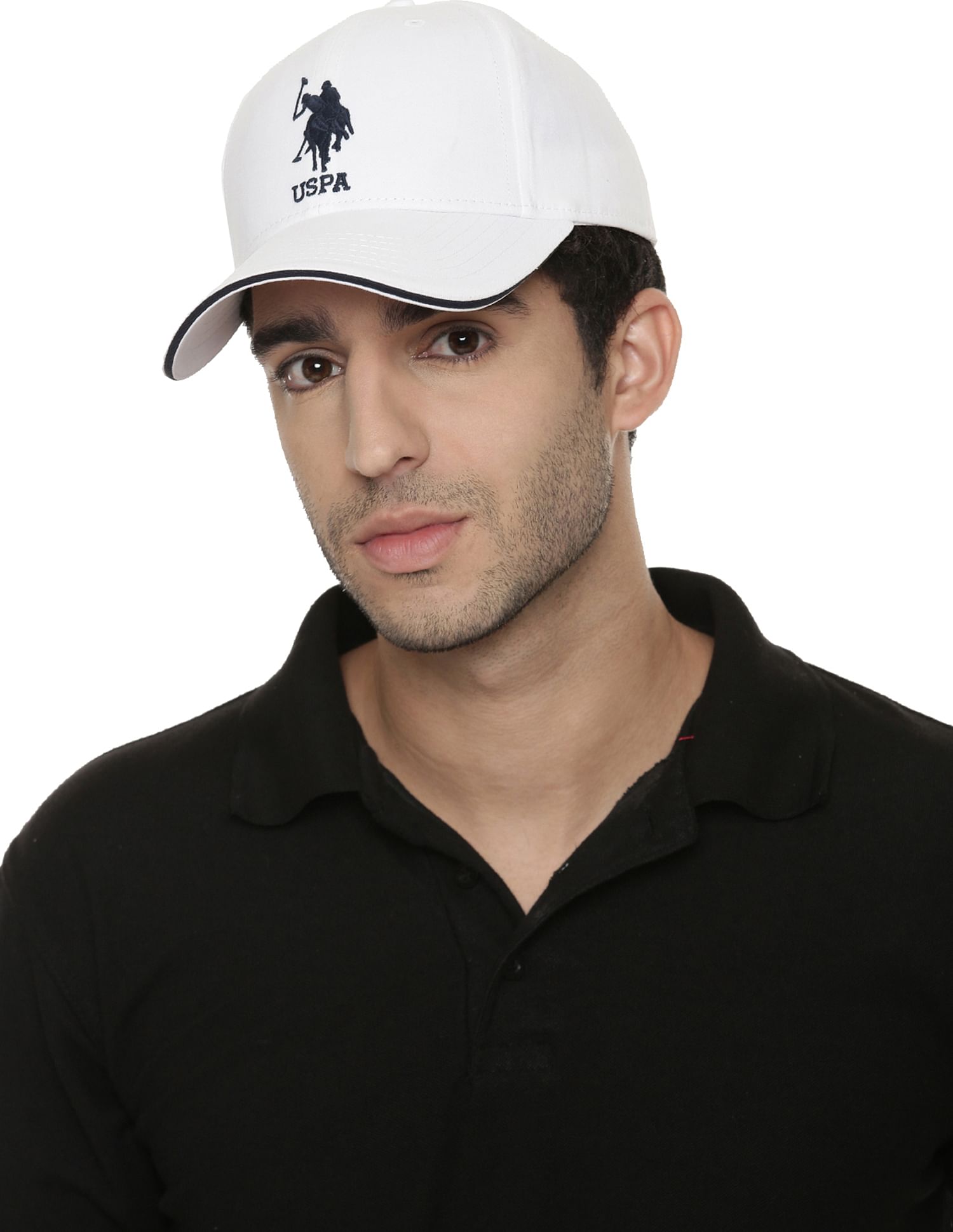 Cotton Solid Lugo Cap White - U.S. POLO ASSN. | Large