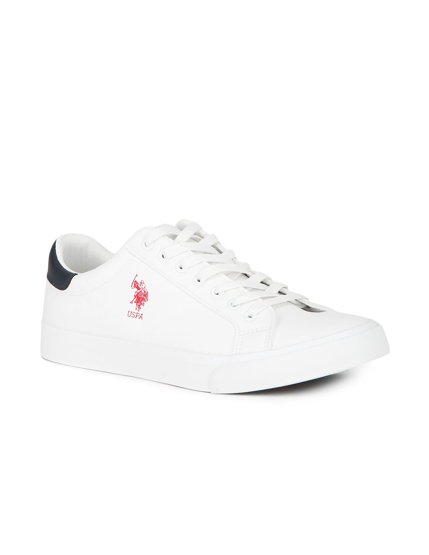 Men White Lace Up Canvas Madryn 2.0 Sneakers – U.S. Polo Assn. India