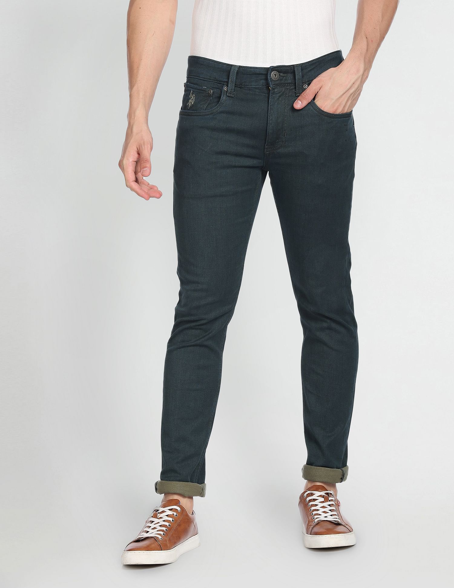 Rinsed Regallo Skinny Jeans – U.S. Polo Assn. India