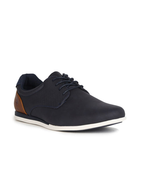 Men Navy Round Toe Colour Block Lucius 2.0 Shoes – U.S. Polo Assn. India