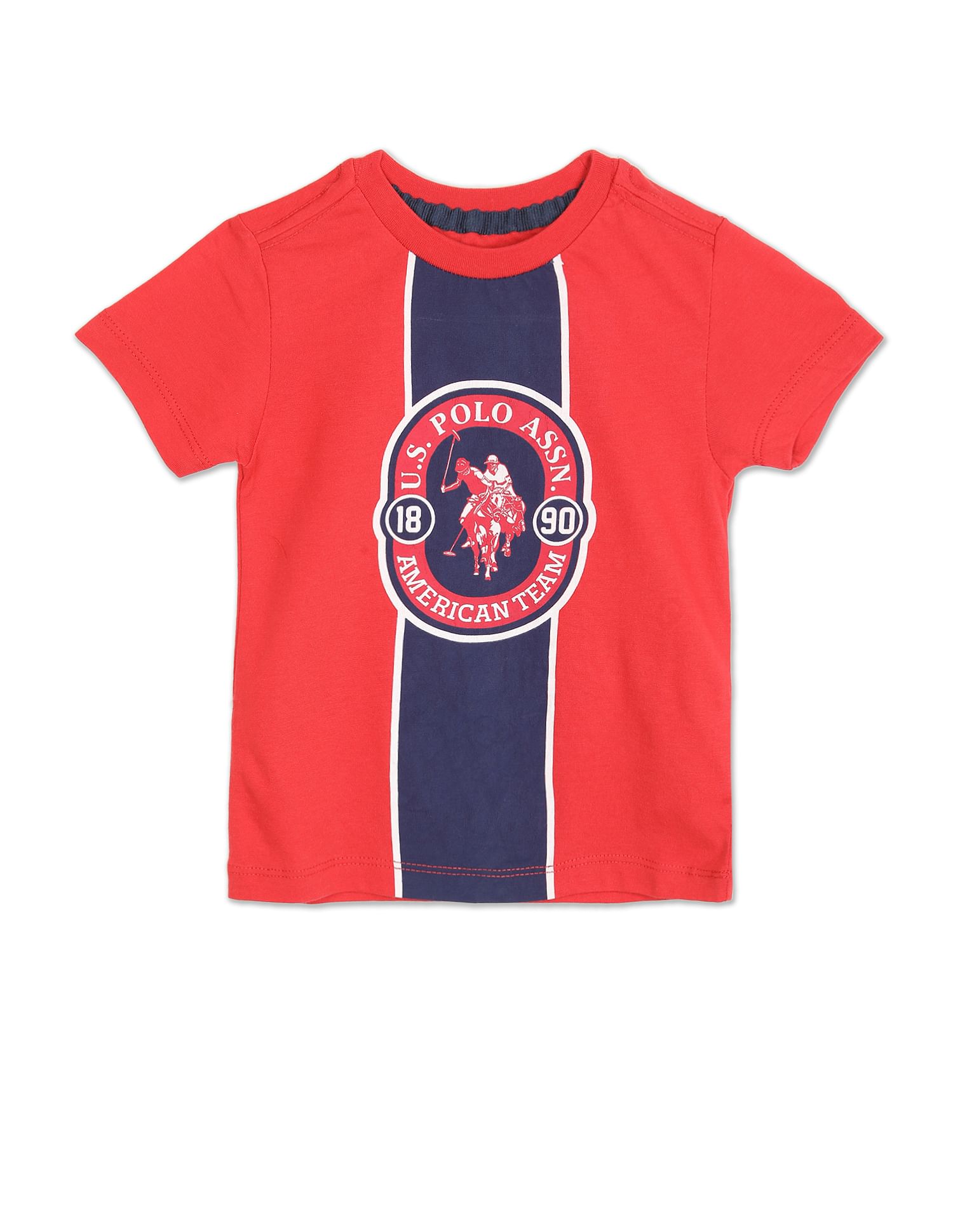 Boys Brand Print T-Shirt – U.S. Polo Assn. India