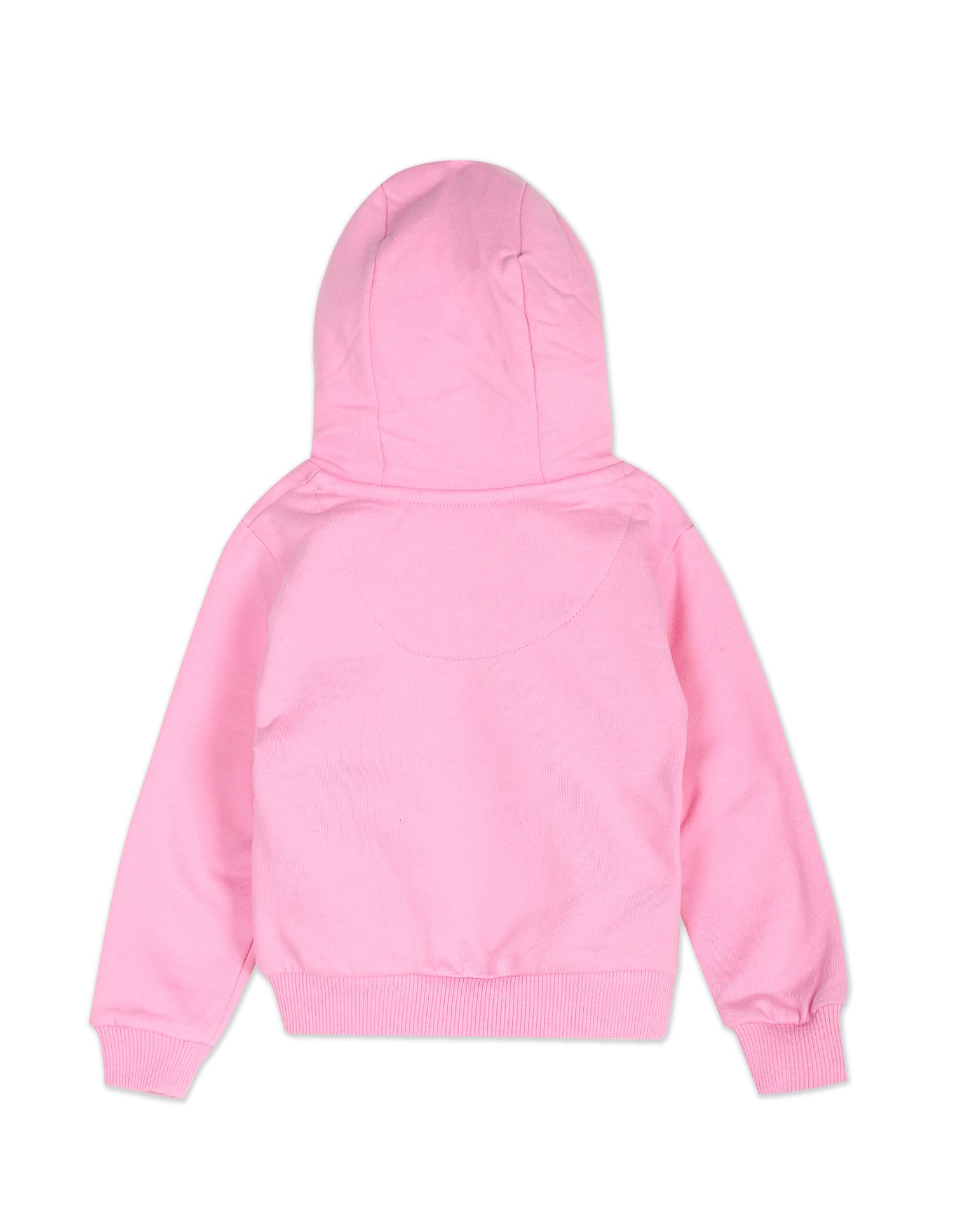 Graphic Print Hooded Sweatshirt Light Pink - U.S. POLO ASSN. | Large