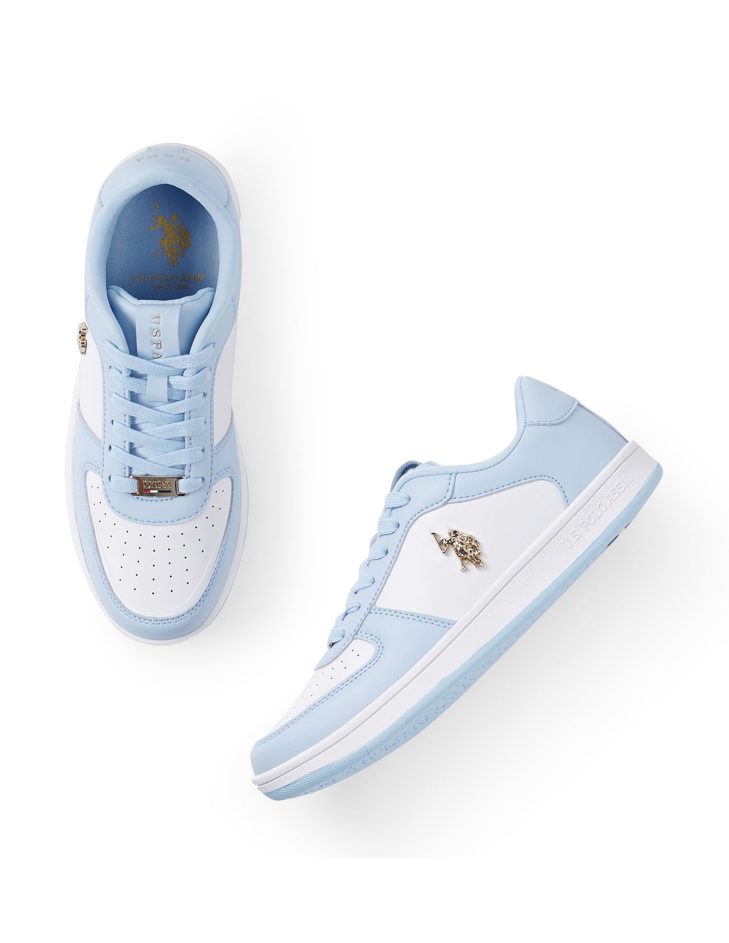 Colour Block Nyra Sneakers Blue - U.S. POLO ASSN. | Large