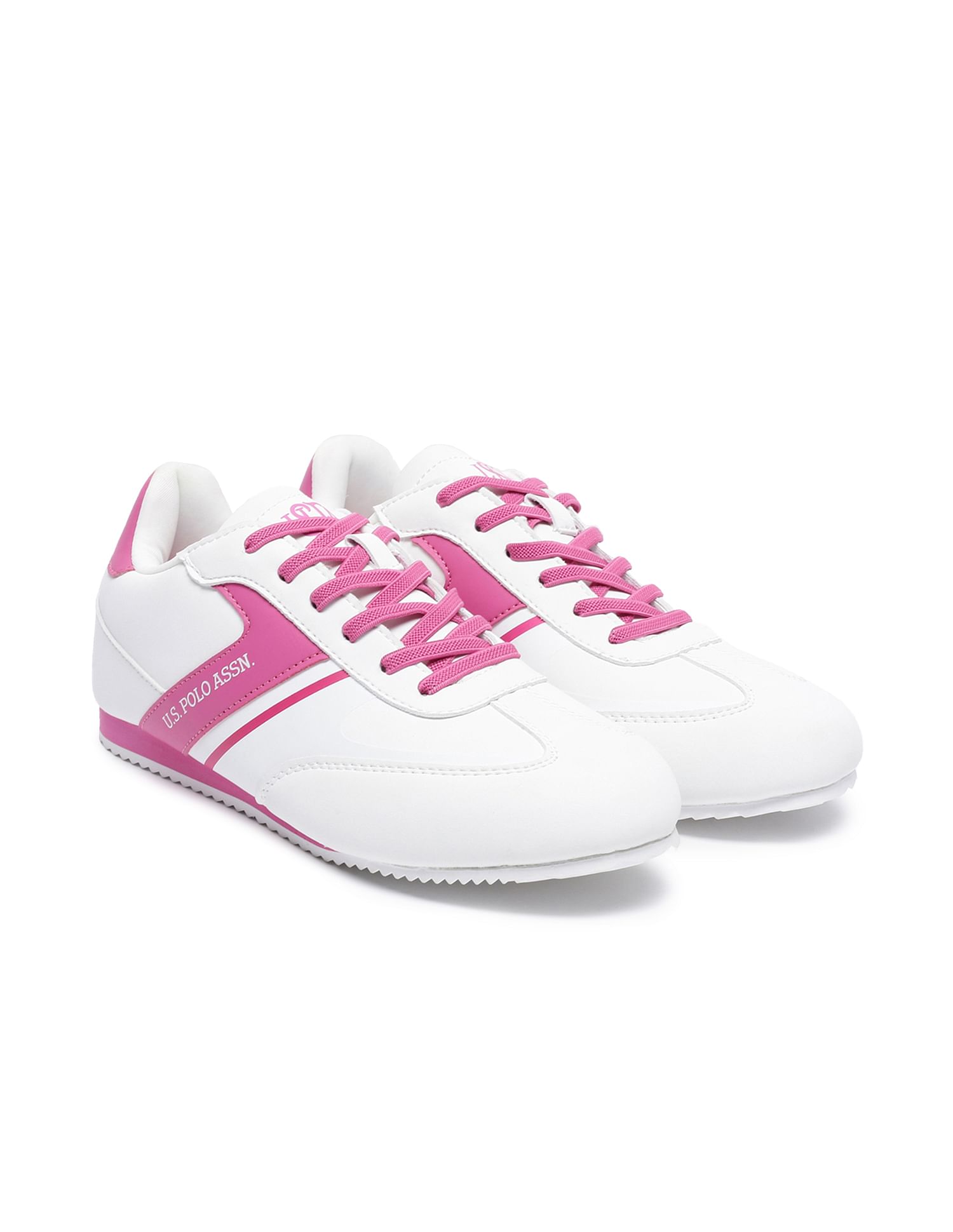 Women Colour Block Valery Sneakers Off White - U.S. POLO ASSN. | Large