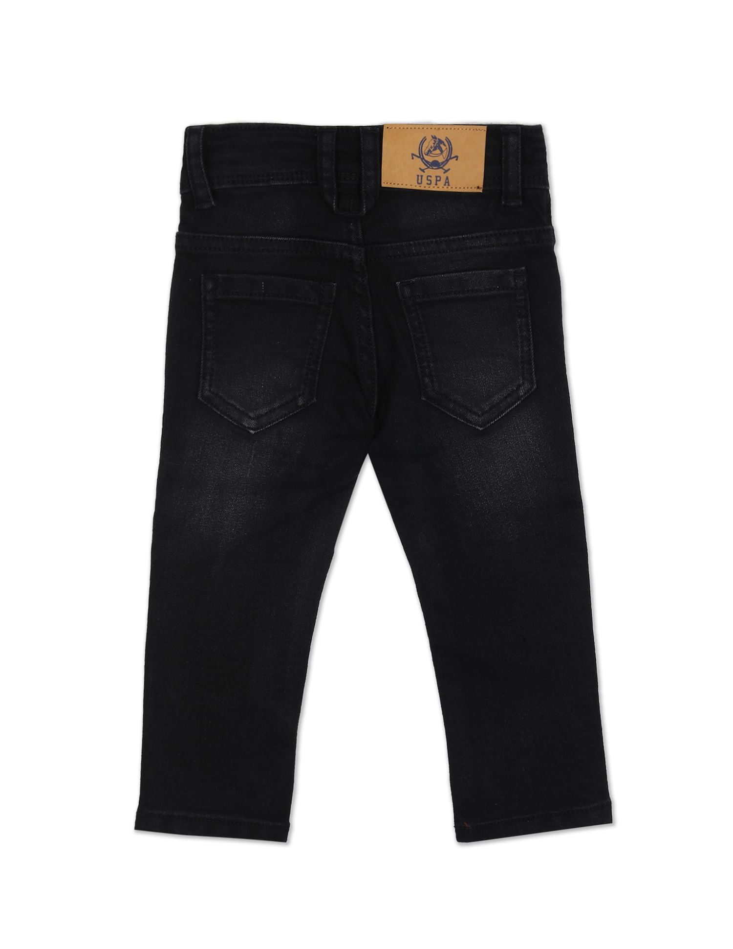 Mid Rise Skinny Fit Jeans Black - U.S. POLO ASSN. | Large