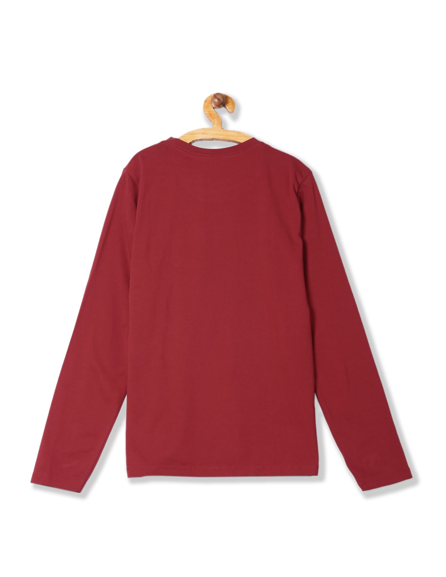 Boys Brand Graphic Long Sleeve T-Shirt Red - U.S. POLO ASSN. | Large