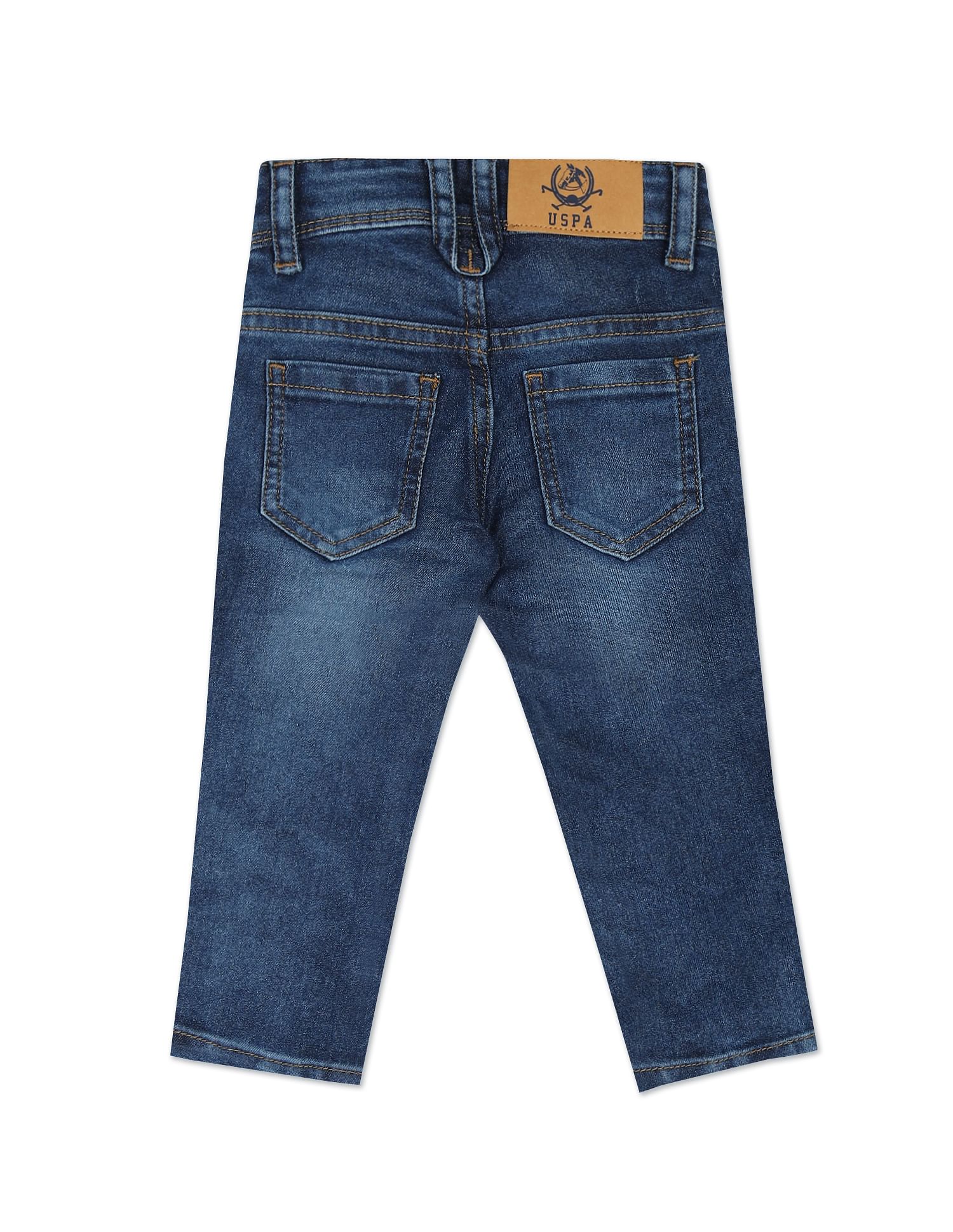 Mid Rise Skinny Fit Jeans Blue - U.S. Polo Assn. India | Large