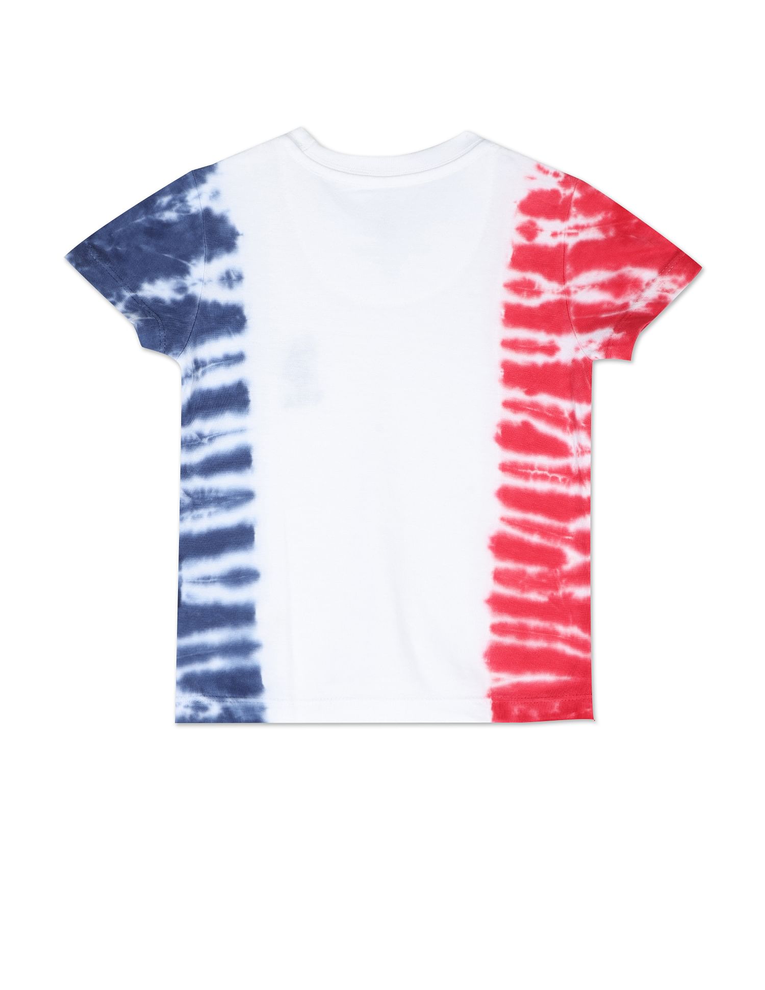 Crew Neck Tie Dye T-Shirt White - U.S. POLO ASSN. | Large