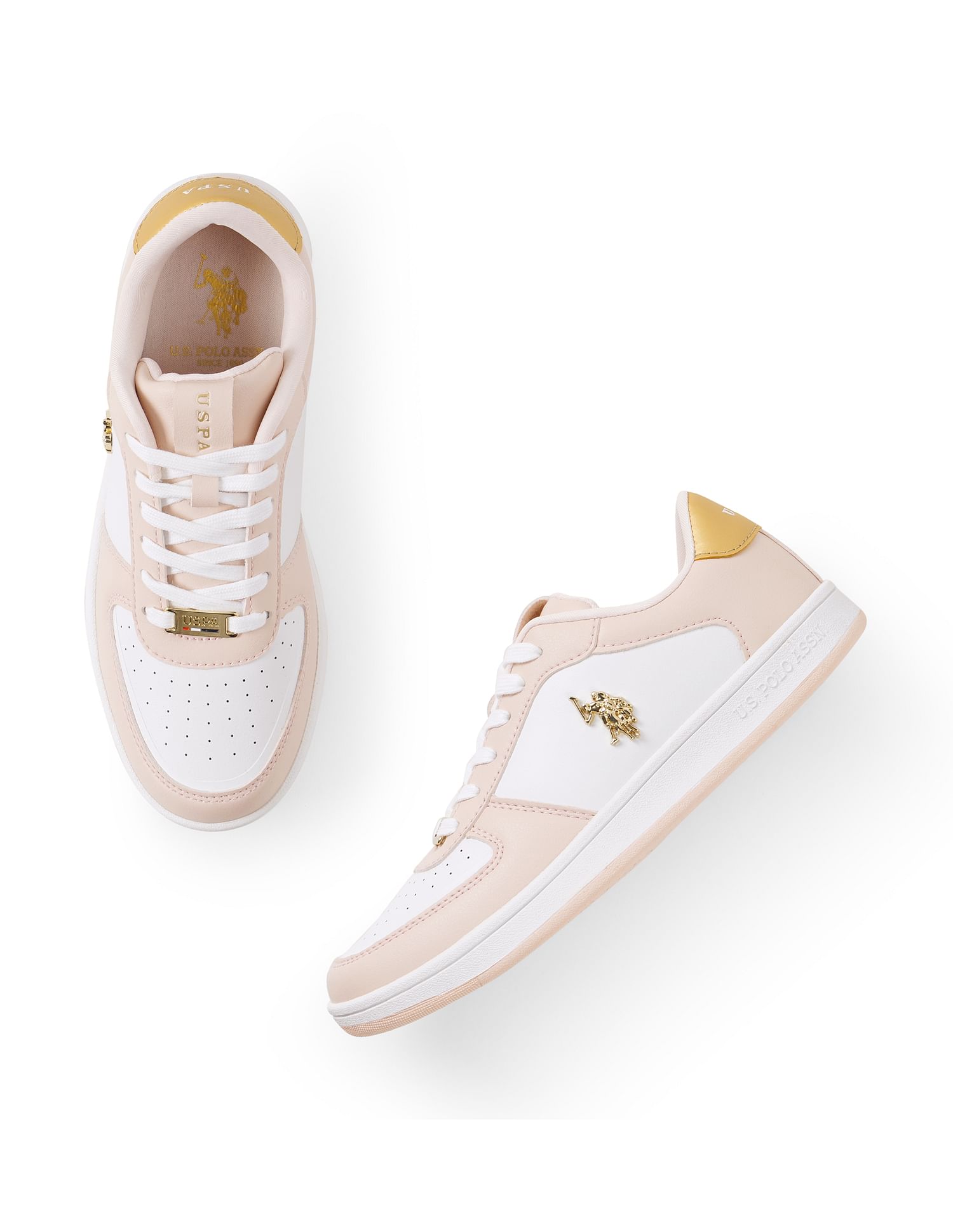 Colour Block Nyra Sneakers Pink - U.S. Polo Assn. India | Large