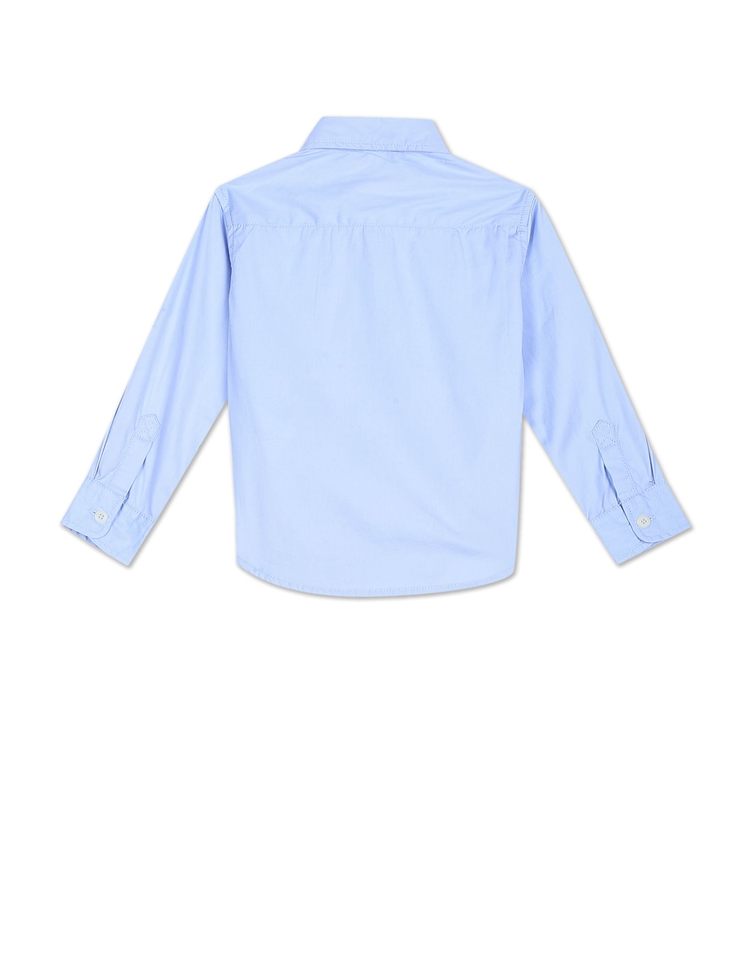 Spread Collar Patch Pocket Polo Shirt Blue - U.S. Polo Assn. India | Large