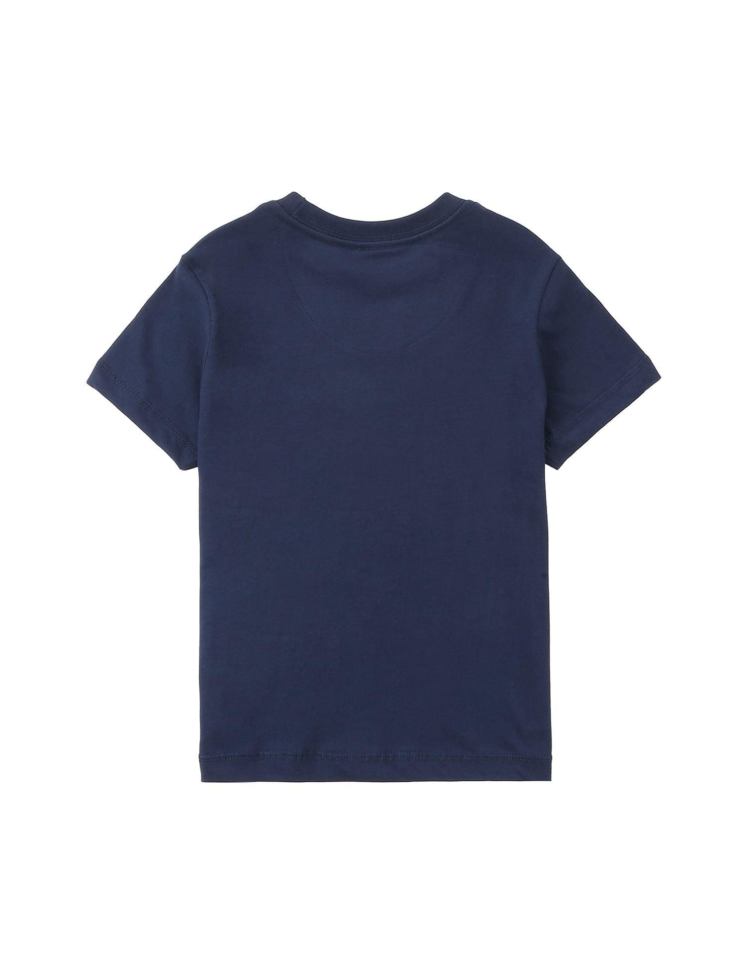 Boys Printed Crew Neck T-Shirt Navy - U.S. POLO ASSN. | Large