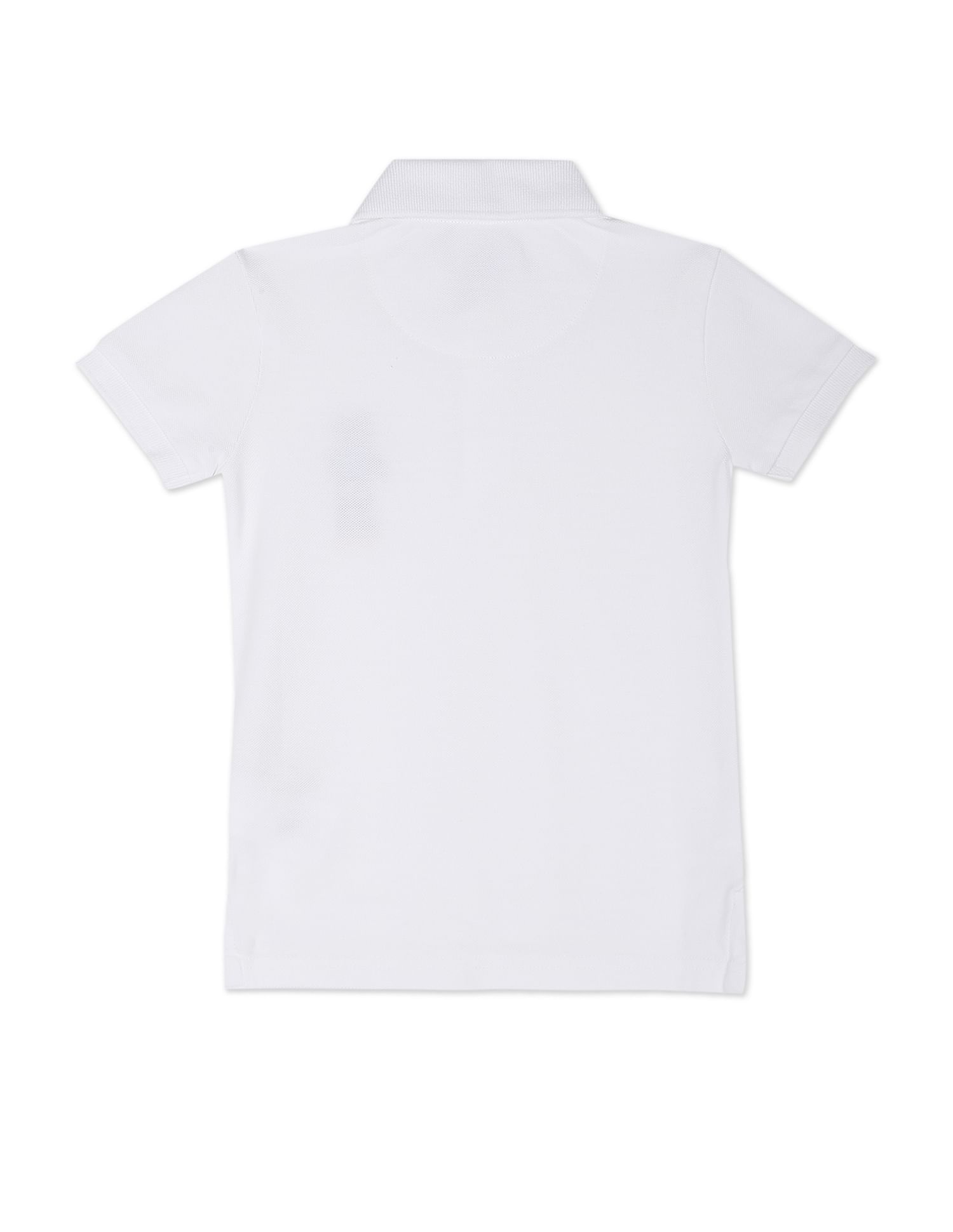 Cotton Mascot Polo Shirt White - U.S. Polo Assn. India | Large