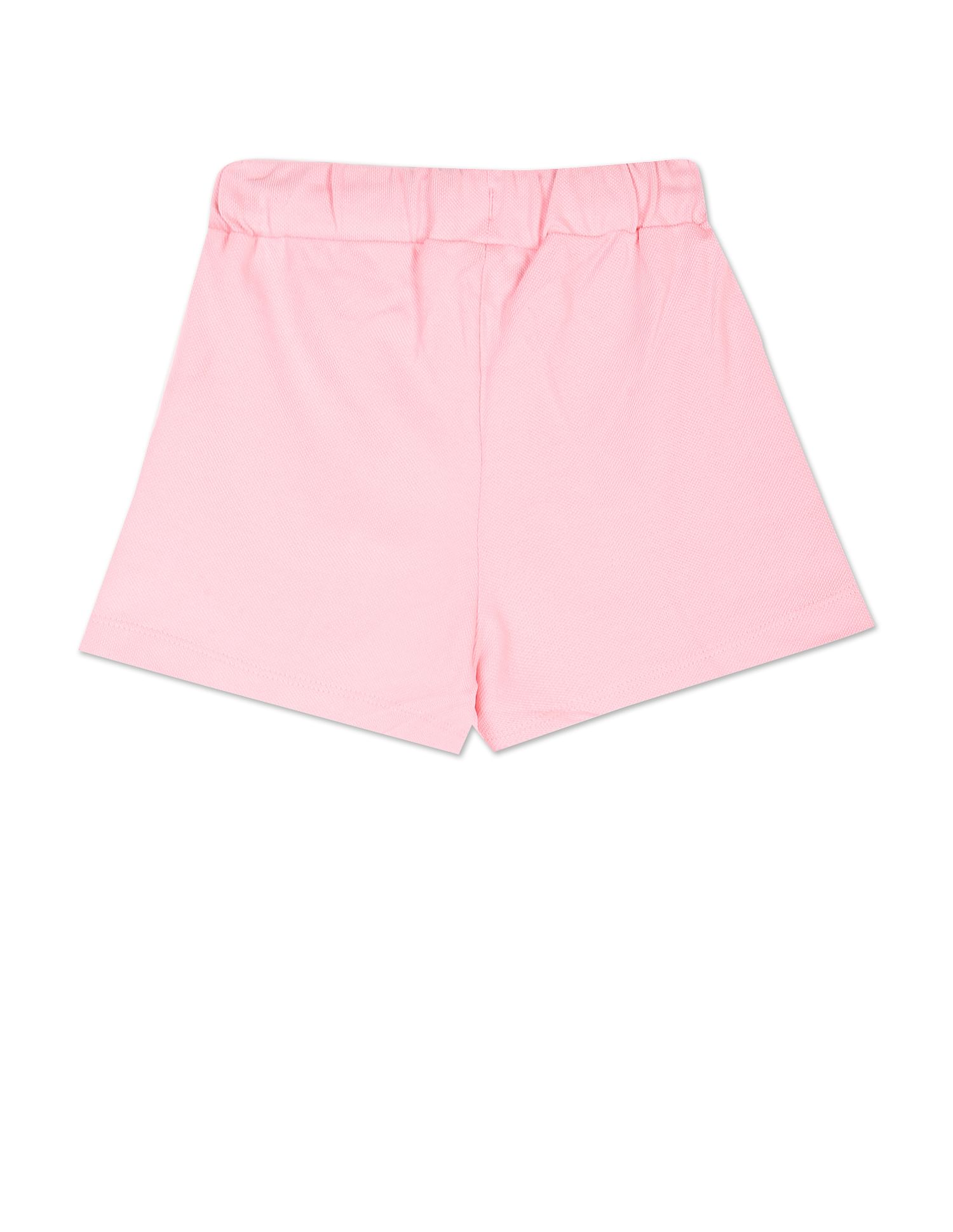 Solid Cotton Coordinate Shorts – U.S. Polo Assn. India