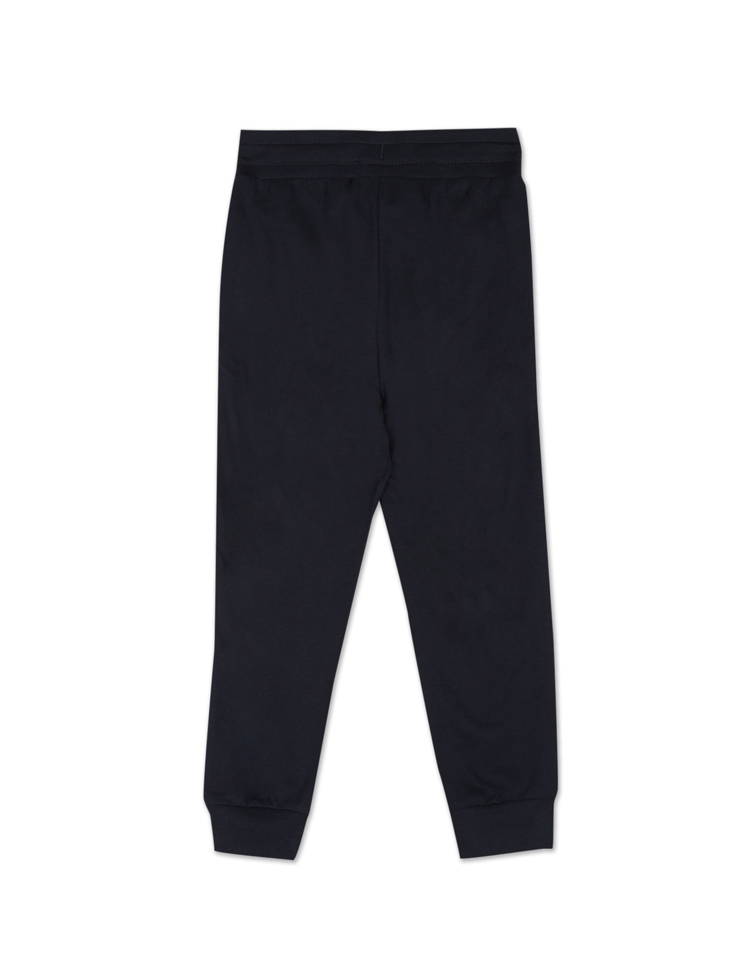 Boys Navy Contrast Logo Solid Joggers Navy - U.S. POLO ASSN. | Large