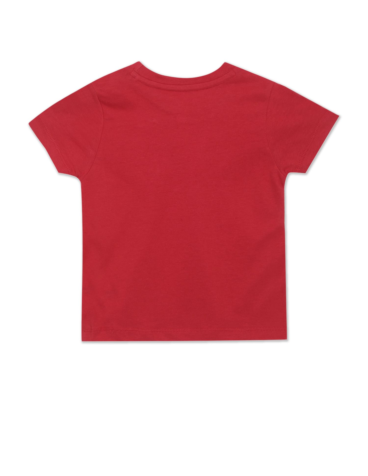 Cotton Brand Print T-Shirt Red - U.S. POLO ASSN. | Large