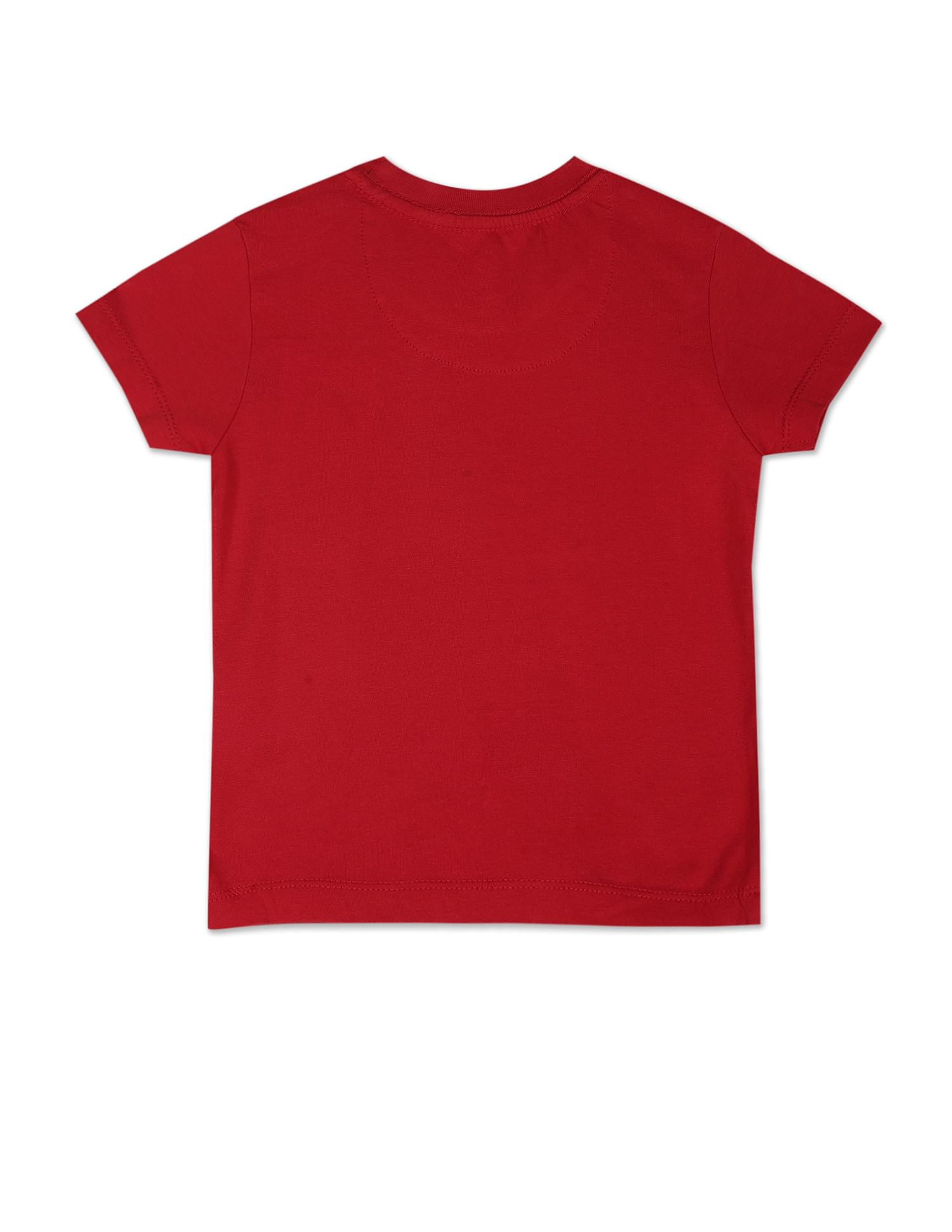 Iconic Brand Print T-Shirt Red - U.S. POLO ASSN. | Large