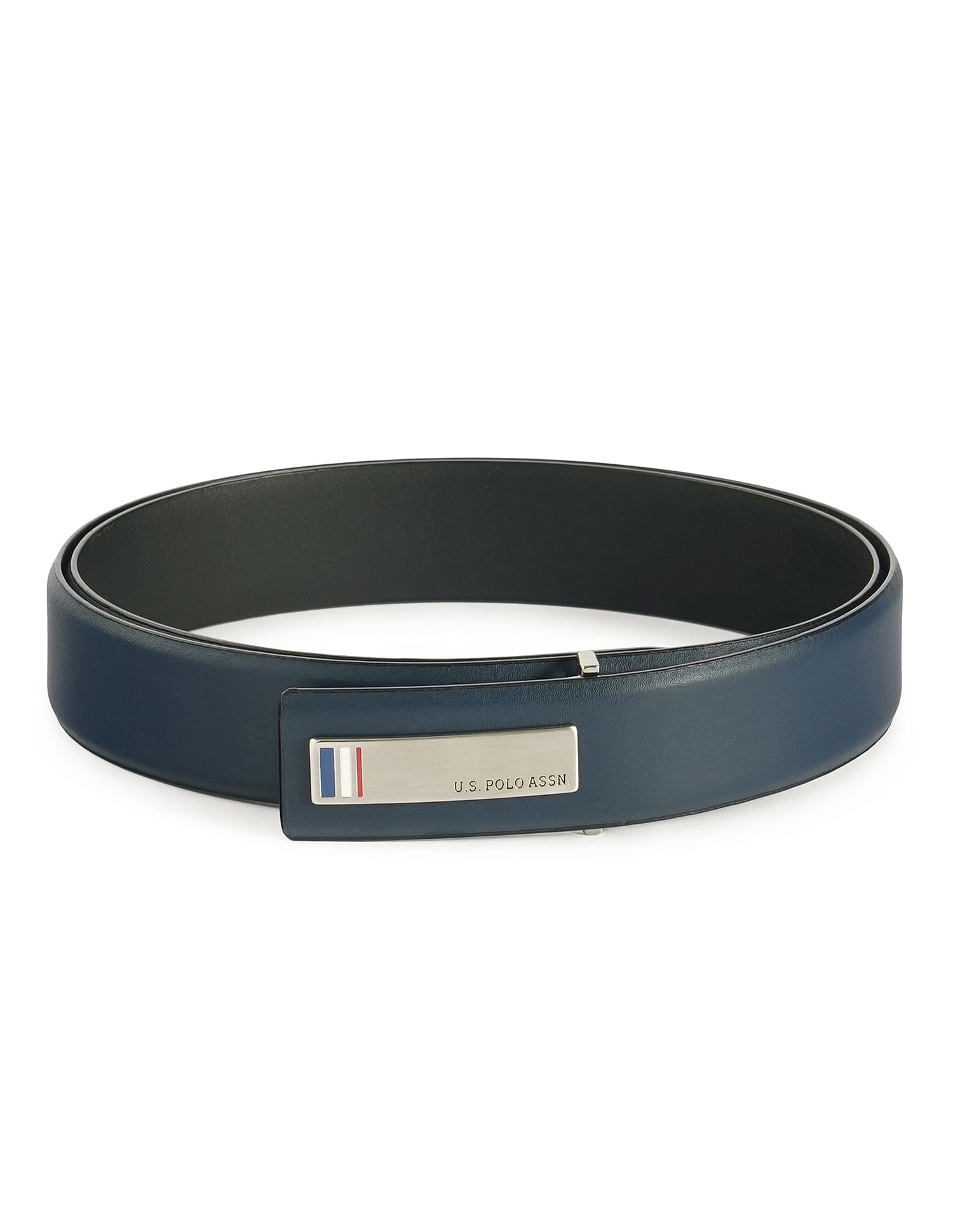 Single Side Chino Belt Navy - U.S. POLO ASSN. | Large