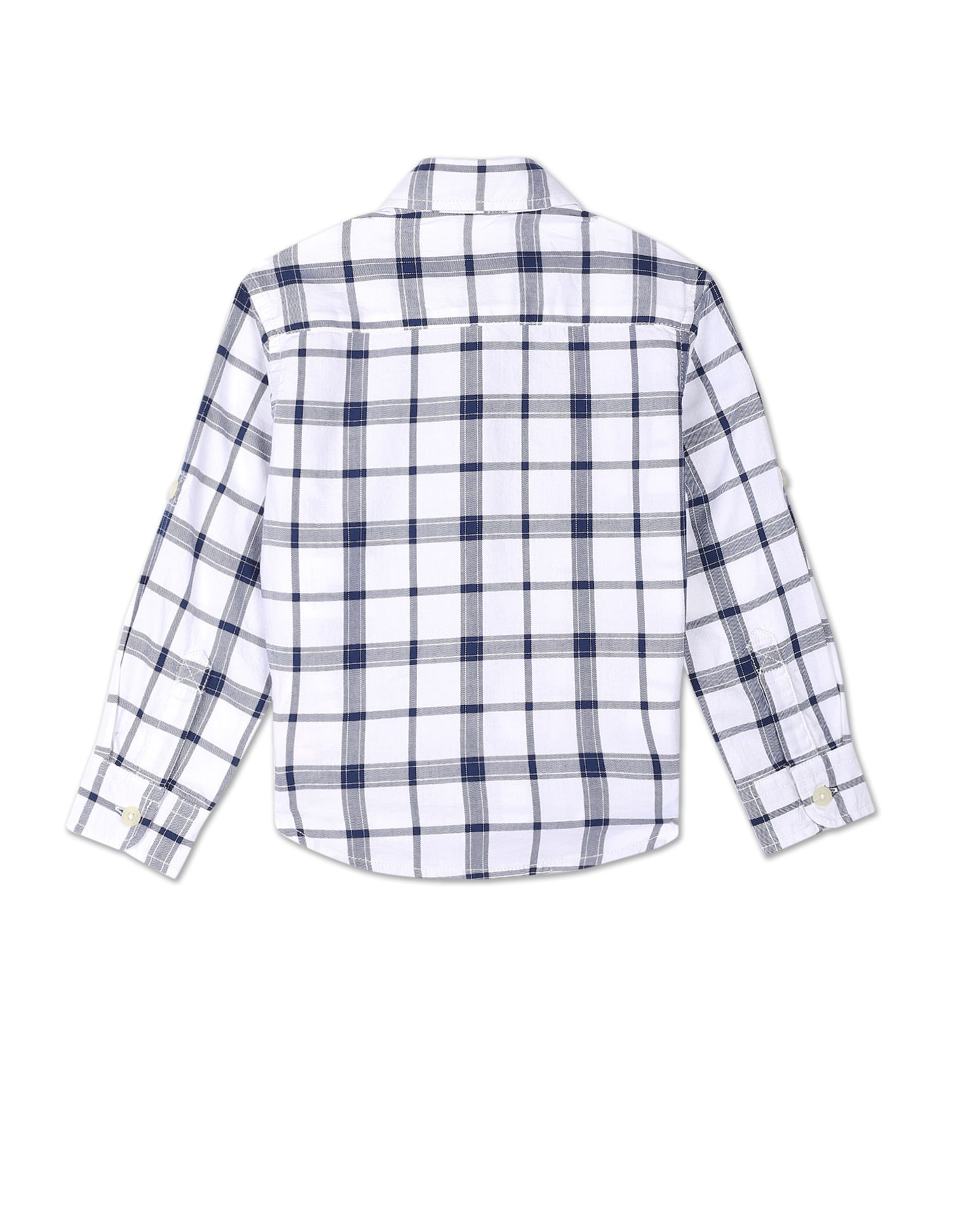 Outdoor Check Twill Shirt White - U.S. POLO ASSN. | Large