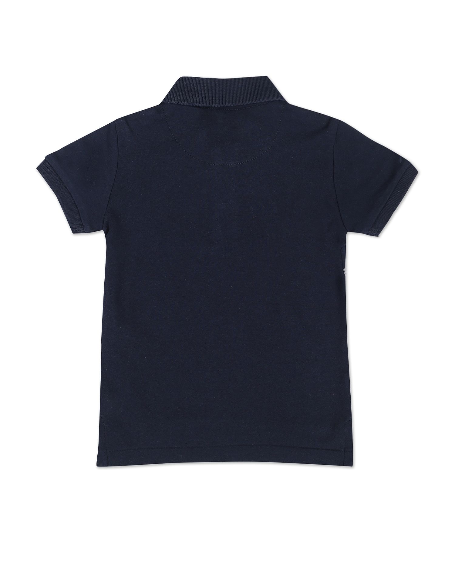 Classic Stripe Cotton Polo Shirt Navy - U.S. POLO ASSN. | Large