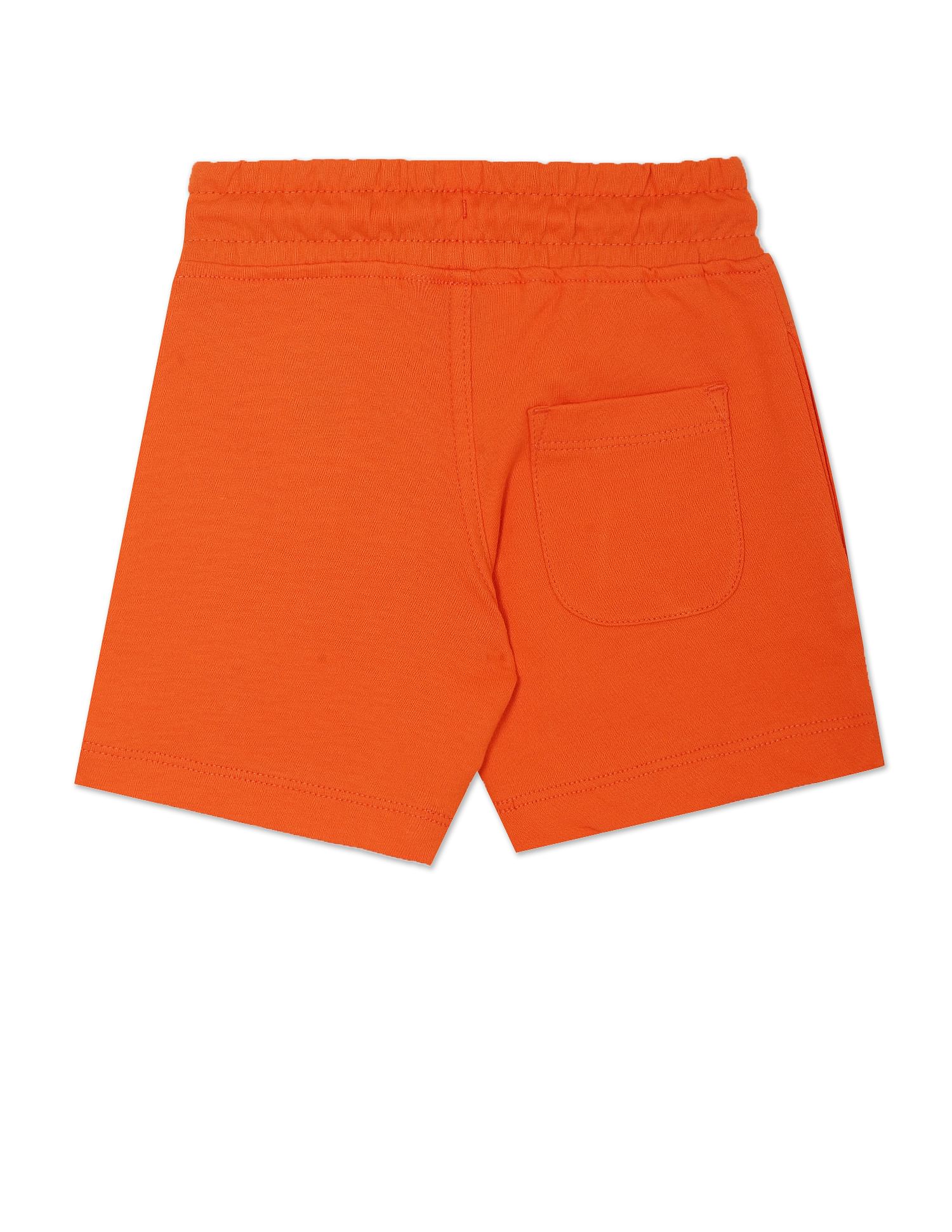 Solid Knit Coordinate Shorts Orange - U.S. POLO ASSN. | Large