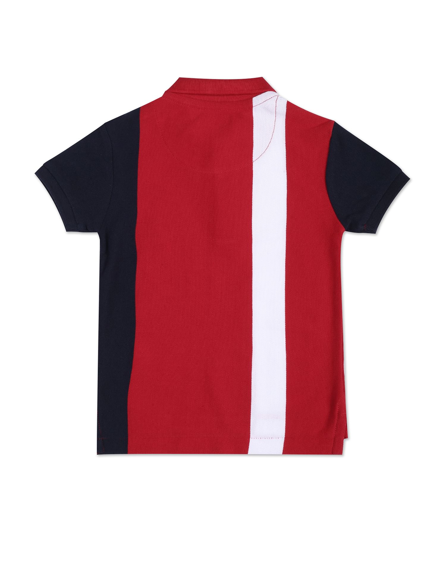 Vertical Stripe Polo Shirt Red - U.S. POLO ASSN. | Large